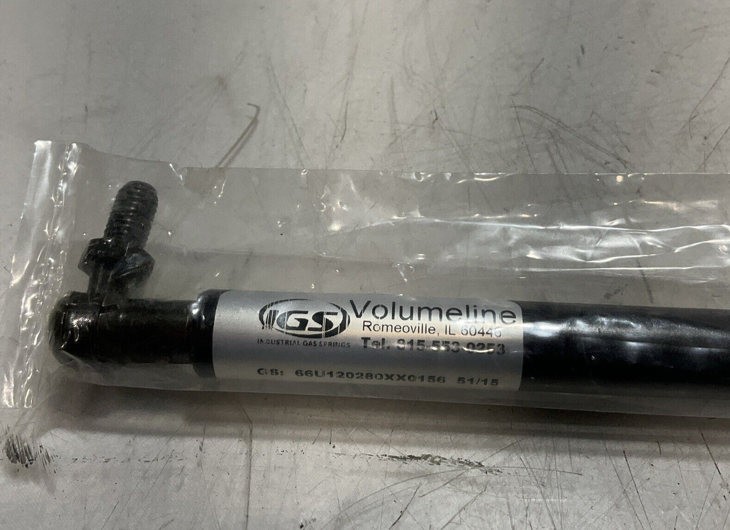 IGS VOLUMELINE 66U120280XX0156 51/15 HIGH PRESSURE SPRING GAS 35LBS FORCE U3S