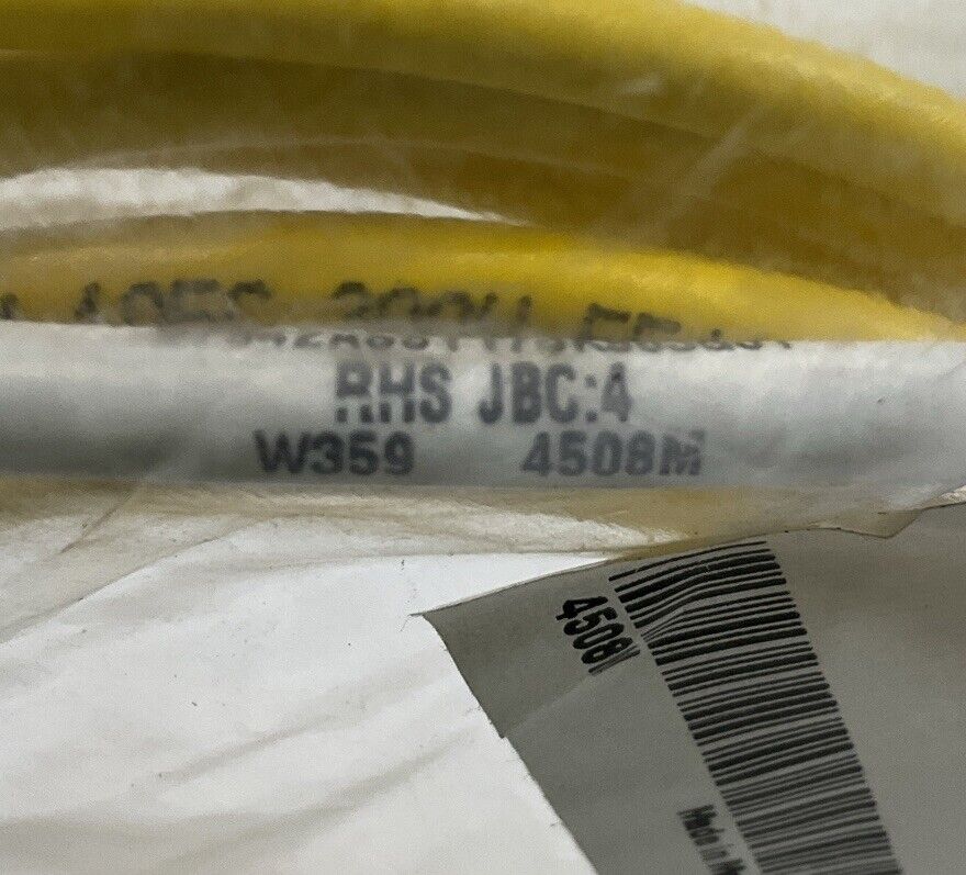 TURCK 173K963G01 U2-12491 RHS JBC:4 W359 CABLE ASSEMBLY U3S