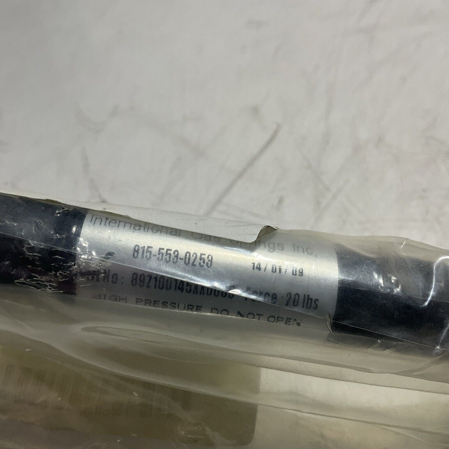 INTERNATIONAL GAS 89Z100145XX0089 SPRING GAS SAFETY LOCKING 20LBS FORCE U3S