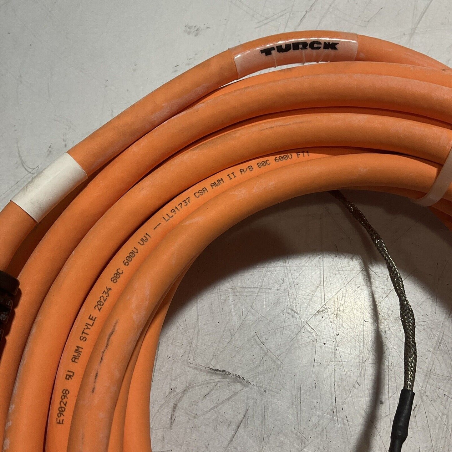 TURCK U-48678 E90298 CABLE ASSEMBLY U3S