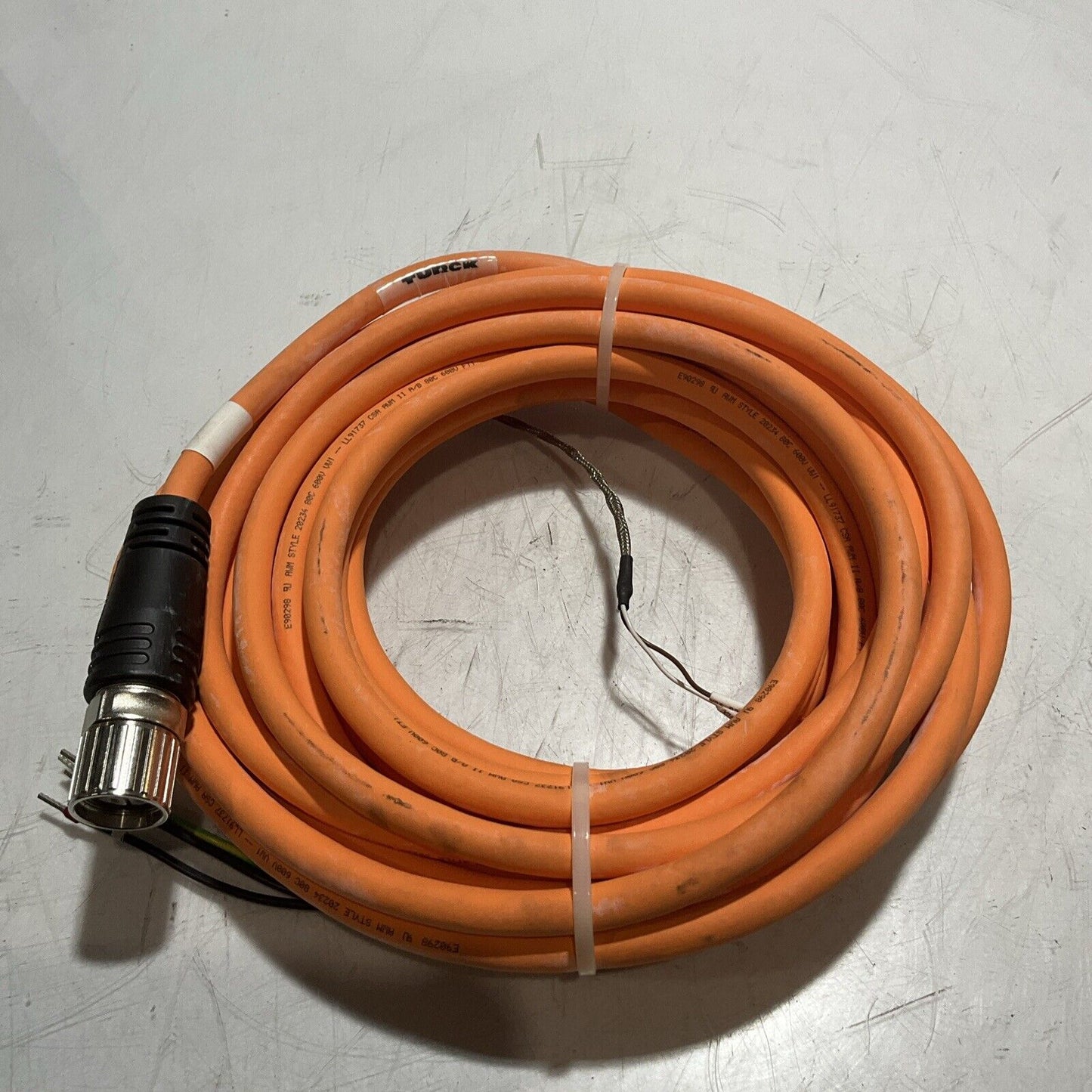 TURCK U-48678 E90298 CABLE ASSEMBLY U3S
