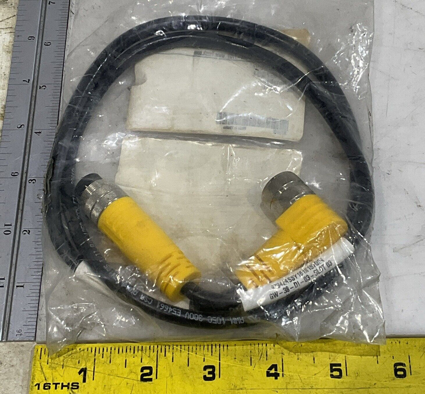 TURCK 164K157G04 U2-17764 ACTUATOR AND SENSOR CABLE ASSEMBLY U3S