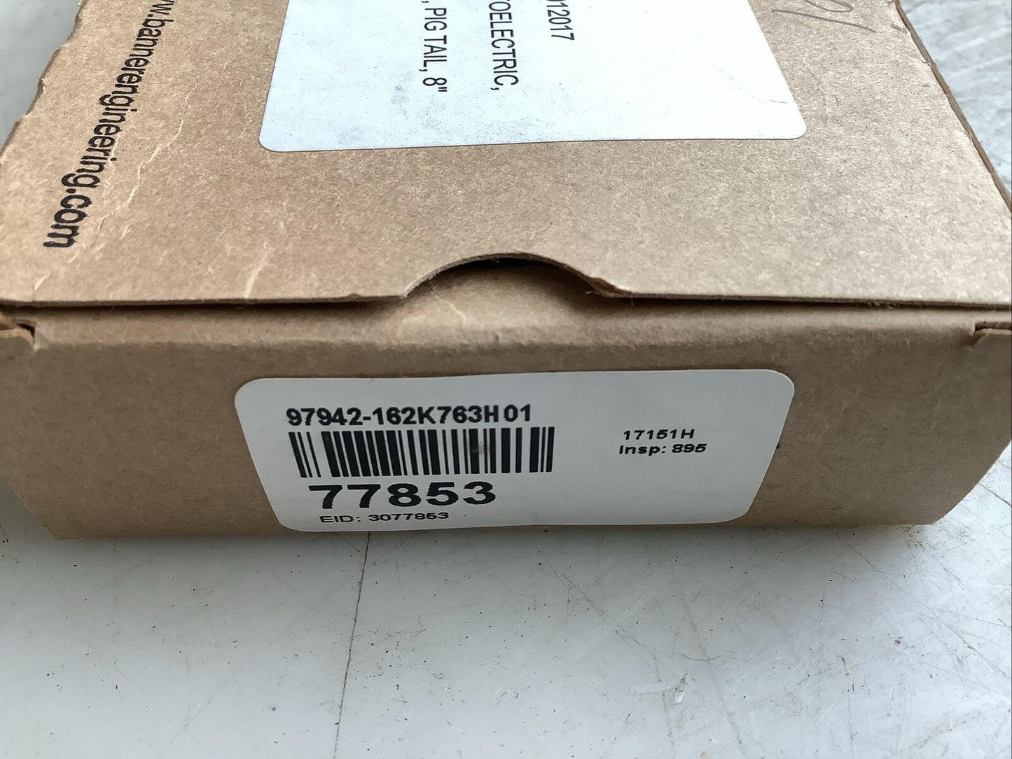 BANNER QS18VP6LP-77853 PHOTOELECTRIC SENSOR U3S