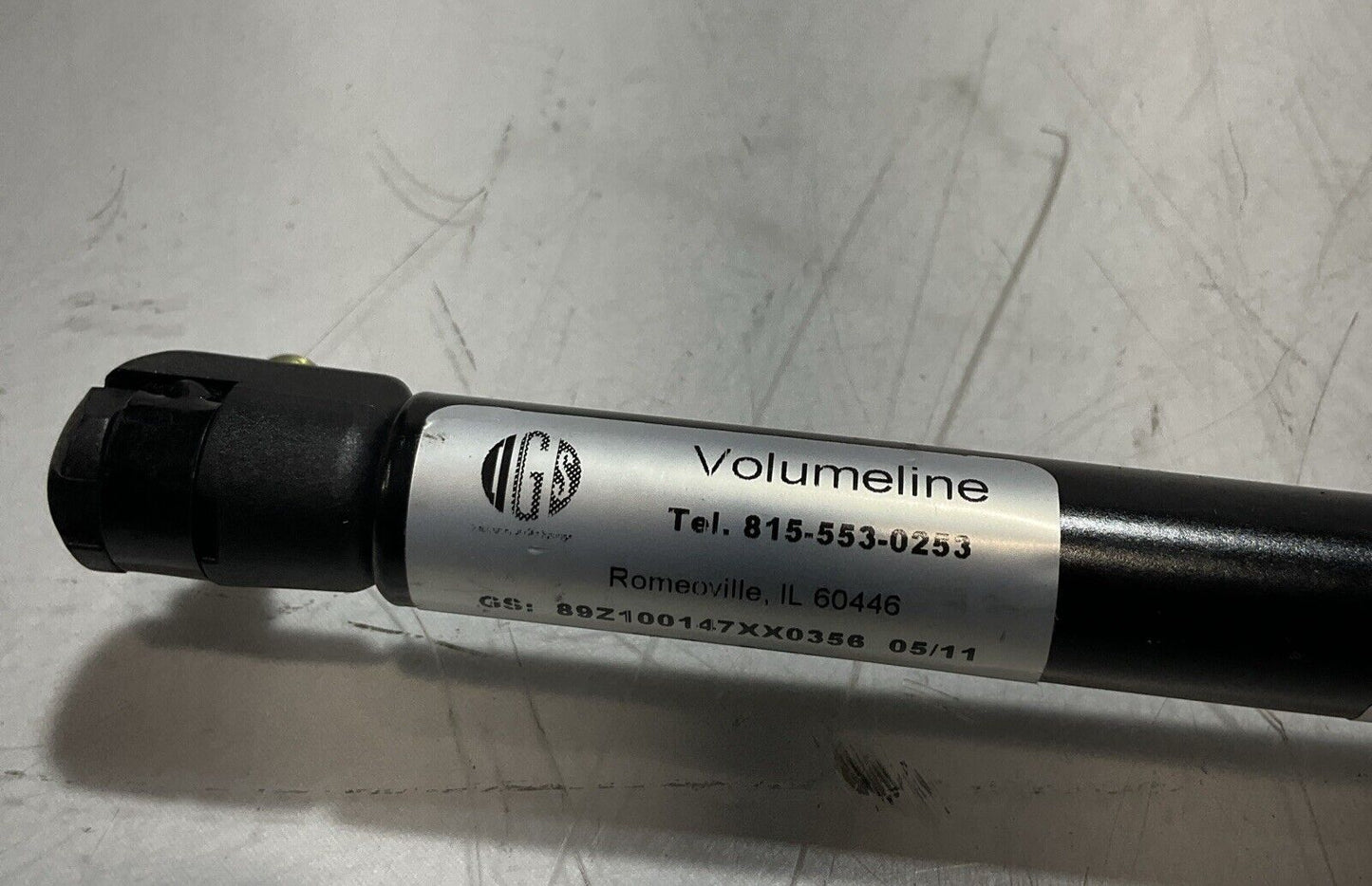 IGS VOLUMELINE 89Z100147XX0356 HIGH PRESSURE SPRING GAS 80LBS FORCE U3S