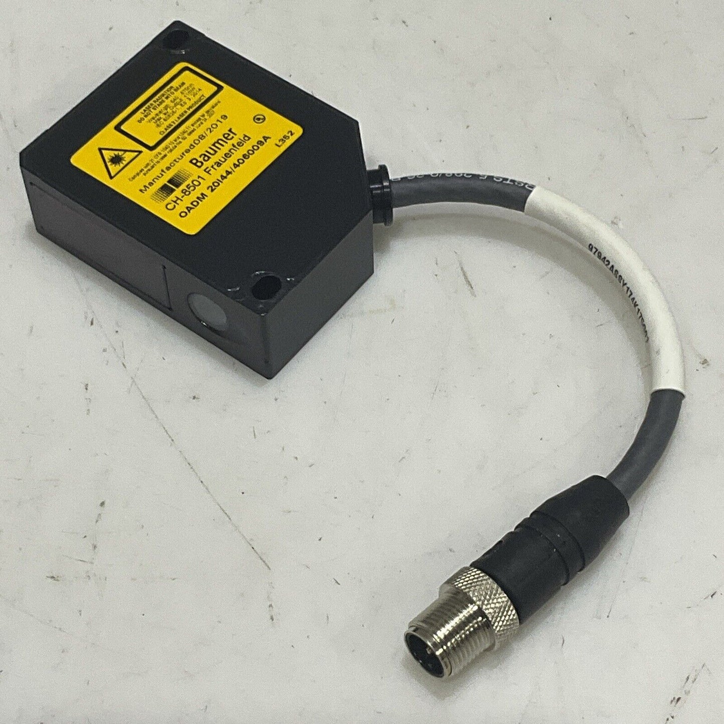 BAUMER OADM 20I44/406009A PHOTOELECTRIC DISTANCE SENSOR LONG 28V RANGE 675NM U3S