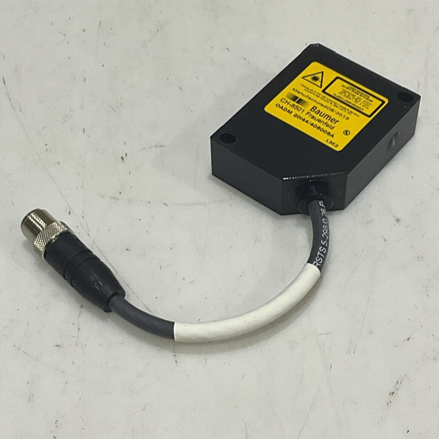 BAUMER OADM 20I44/406009A PHOTOELECTRIC DISTANCE SENSOR LONG 28V RANGE 675NM U3S
