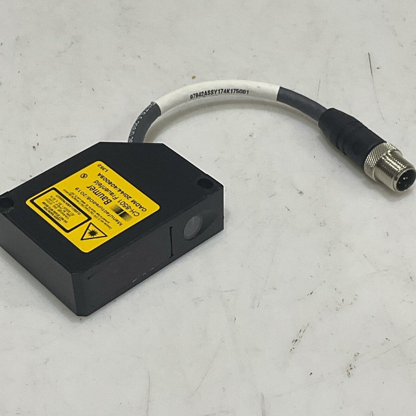 BAUMER OADM 20I44/406009A PHOTOELECTRIC DISTANCE SENSOR LONG 28V RANGE 675NM U3S