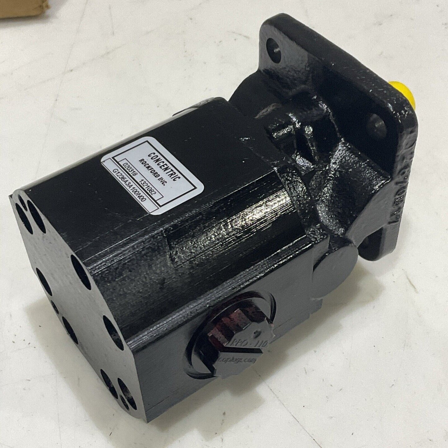CONCENTRIC ROCKFORD INC. G1236A3A100N00 HYDRAULIC GEAR PUMP 020318 1321082 U3S