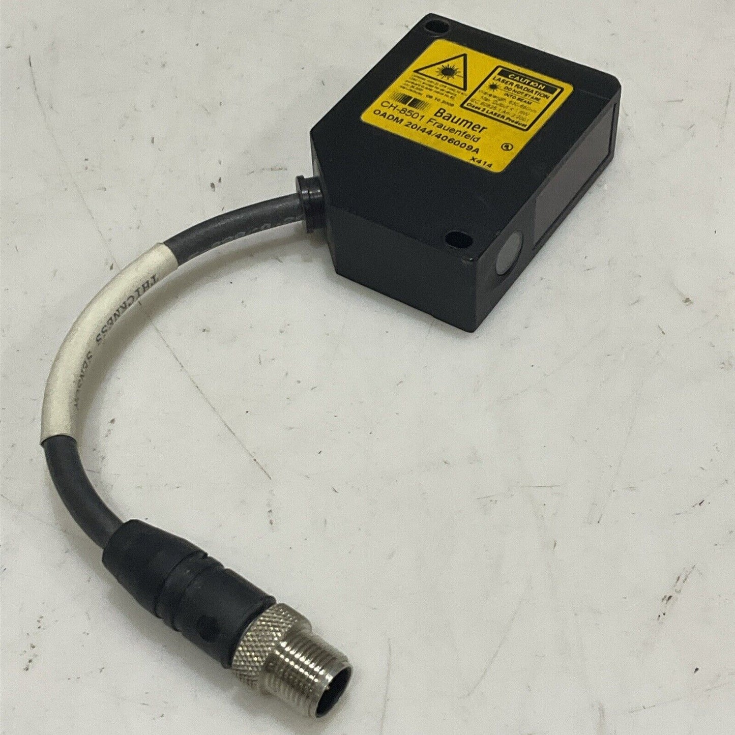 BAUMER OADM 20I44/406009A PHOTOELECTRIC DISTANCE SENSOR LONG 28V RANGE 675NM U3S