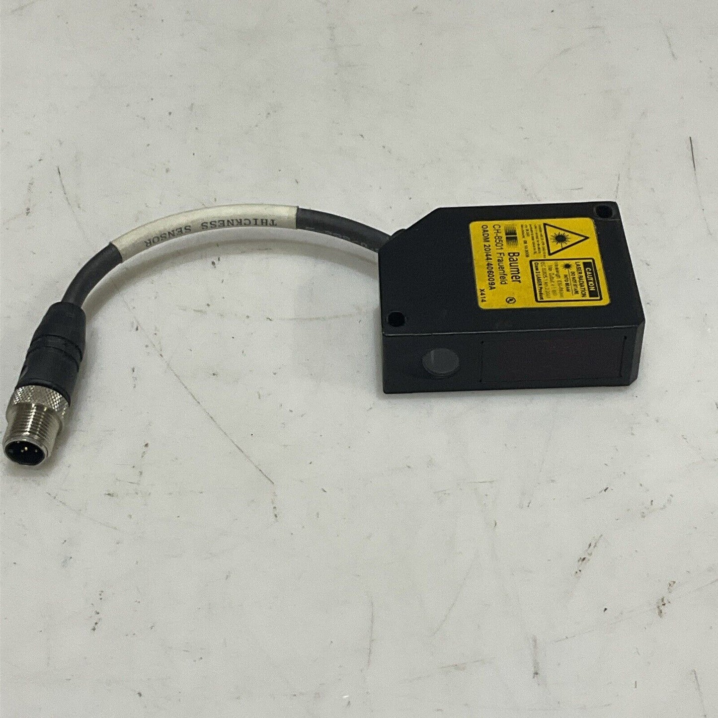 BAUMER OADM 20I44/406009A PHOTOELECTRIC DISTANCE SENSOR LONG 28V RANGE 675NM U3S