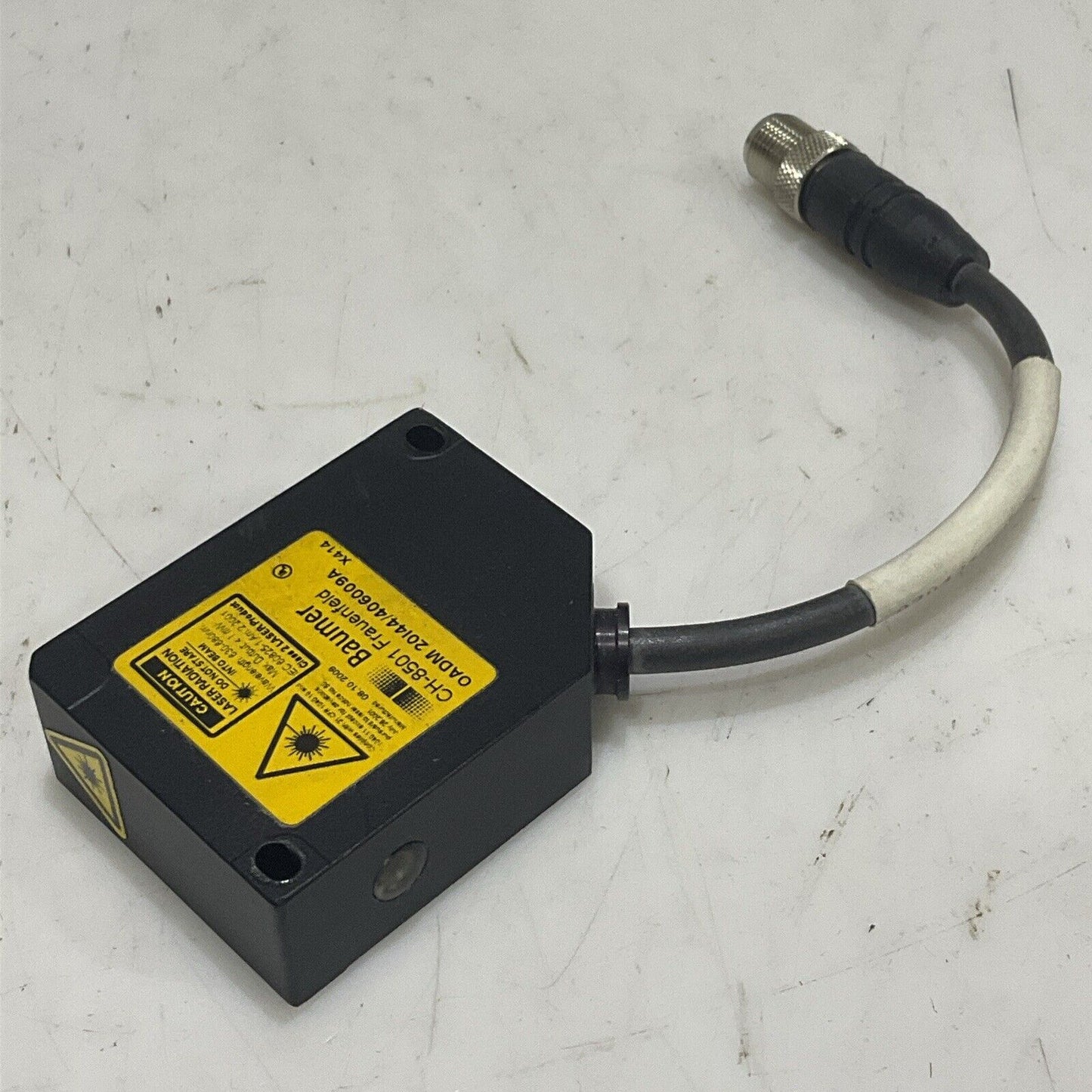 BAUMER OADM 20I44/406009A PHOTOELECTRIC DISTANCE SENSOR LONG 28V RANGE 675NM U3S