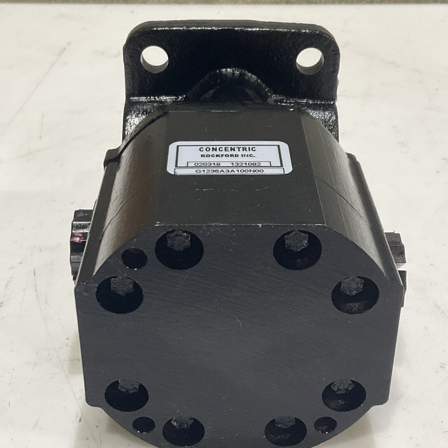 CONCENTRIC ROCKFORD INC. G1236A3A100N00 HYDRAULIC GEAR PUMP 020318 1321082 U3S
