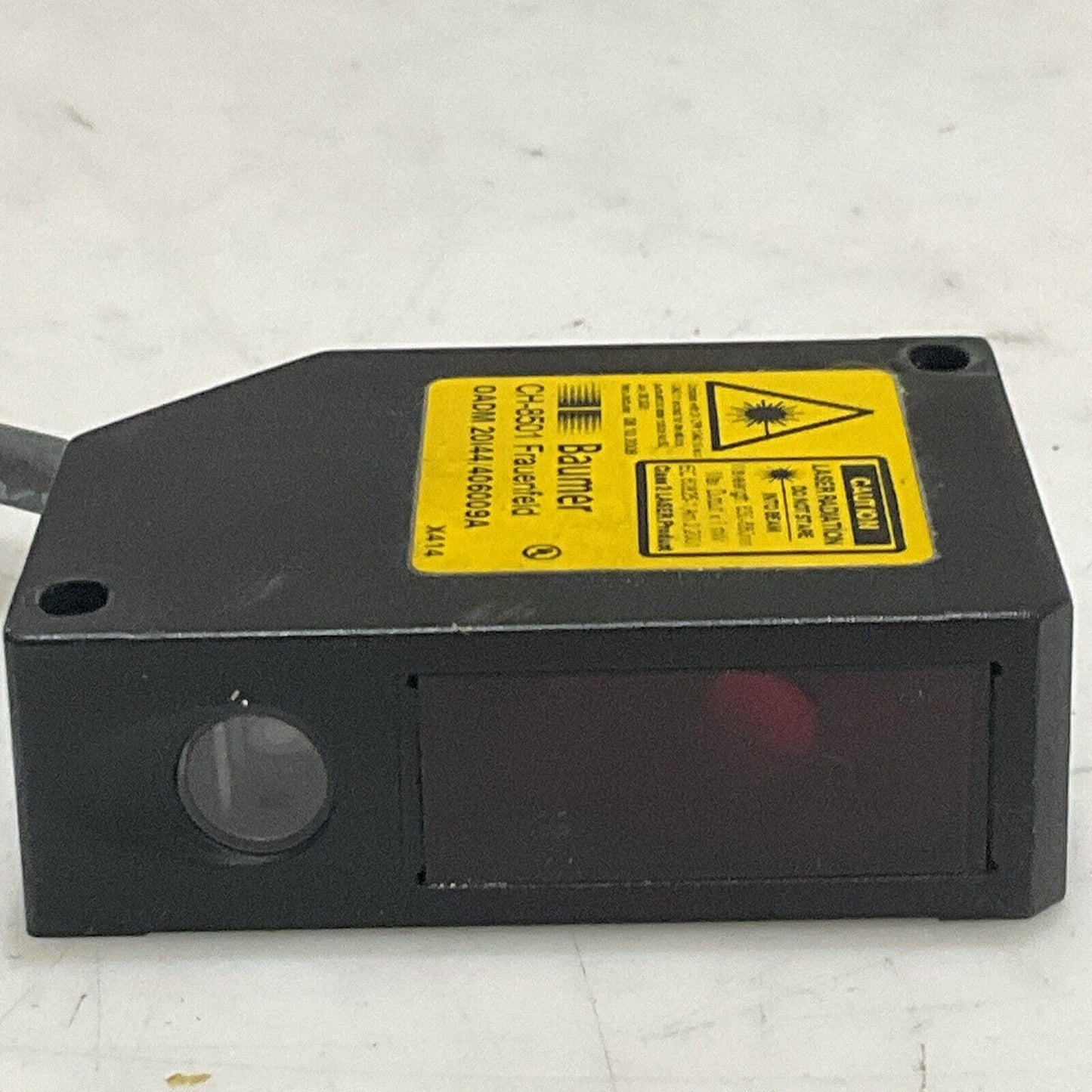 BAUMER OADM 20I44/406009A PHOTOELECTRIC DISTANCE SENSOR LONG 28V RANGE 675NM U3S
