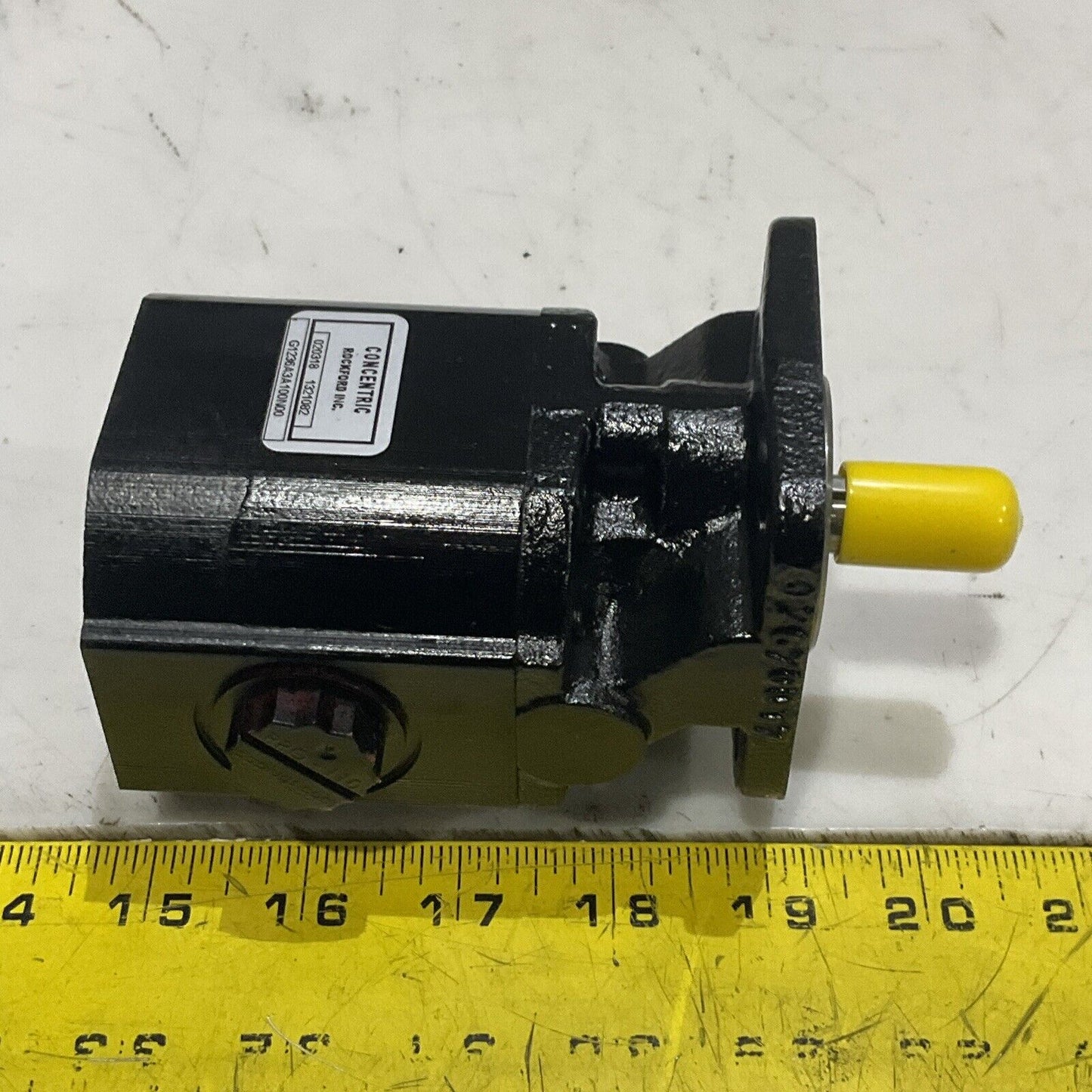 CONCENTRIC ROCKFORD INC. G1236A3A100N00 HYDRAULIC GEAR PUMP 020318 1321082 U3S