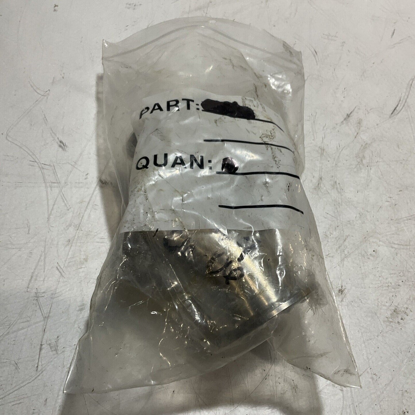 VNE CORPORATION EG2K2 CLAMP FITTING 45 DEGREE STAINLESS ELBOW LOT OF 2 RM6