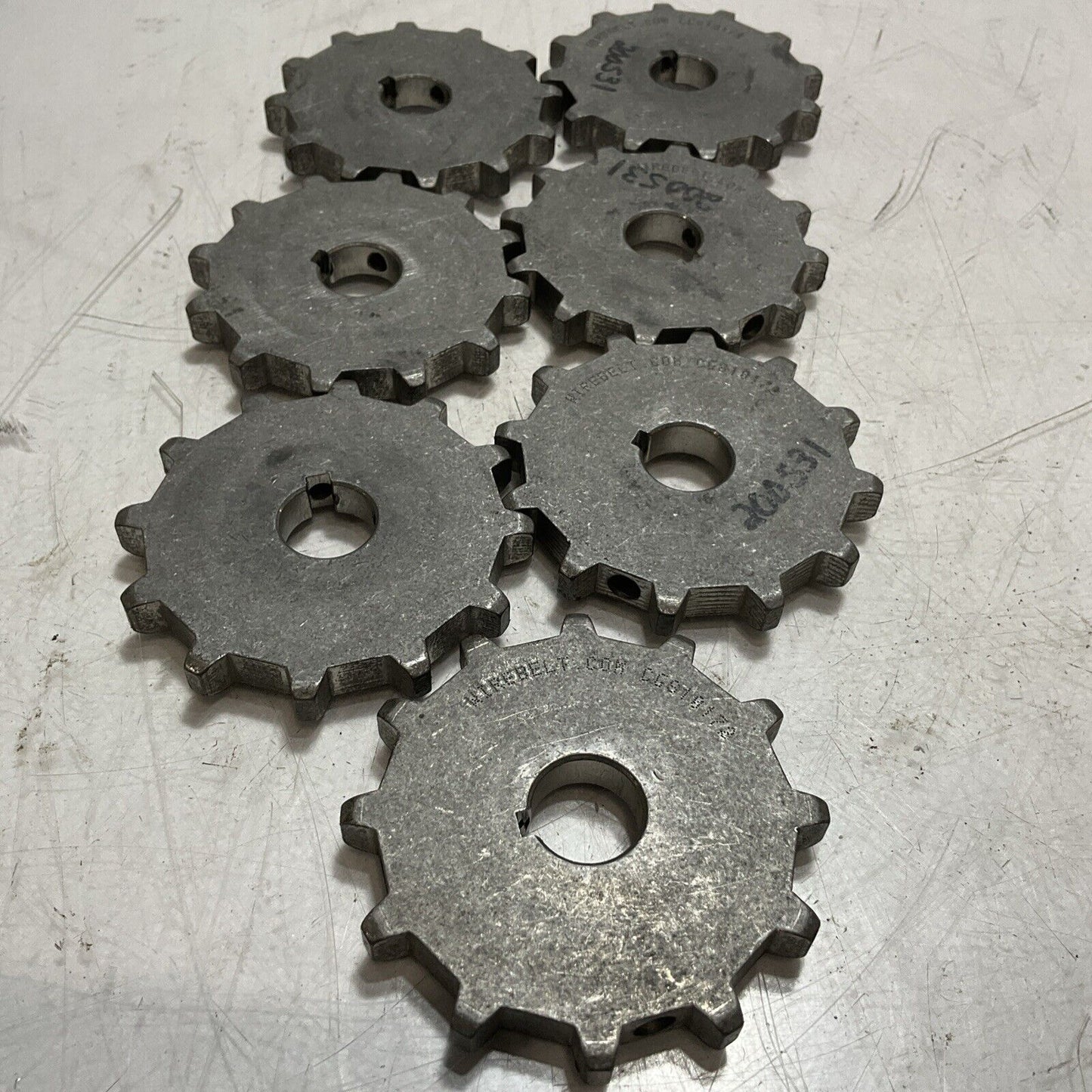 WIREBELT 12T SPROCKET 3/4"ID CGSS10172 CONVEYOR DRIVE COMPONENTS LOT OF 7 RM6