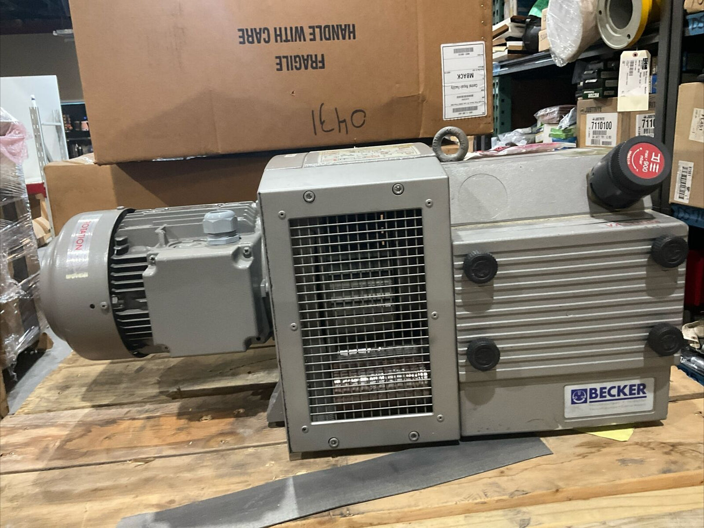 2009 BECKER D2388787 KVT 3.60 VACCUM PUMP 50/60HZ 1420/1715 RPM 1.35/1.70 KW U3S
