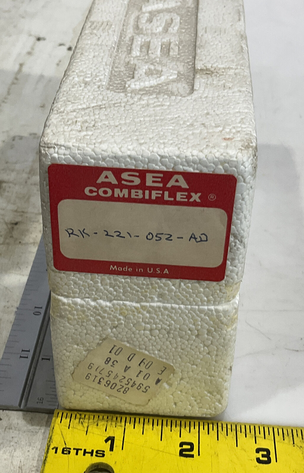 ASEA COMBIFLEX RK-221-052-AD PLUG IN RELAY 373 - LOT OF 4