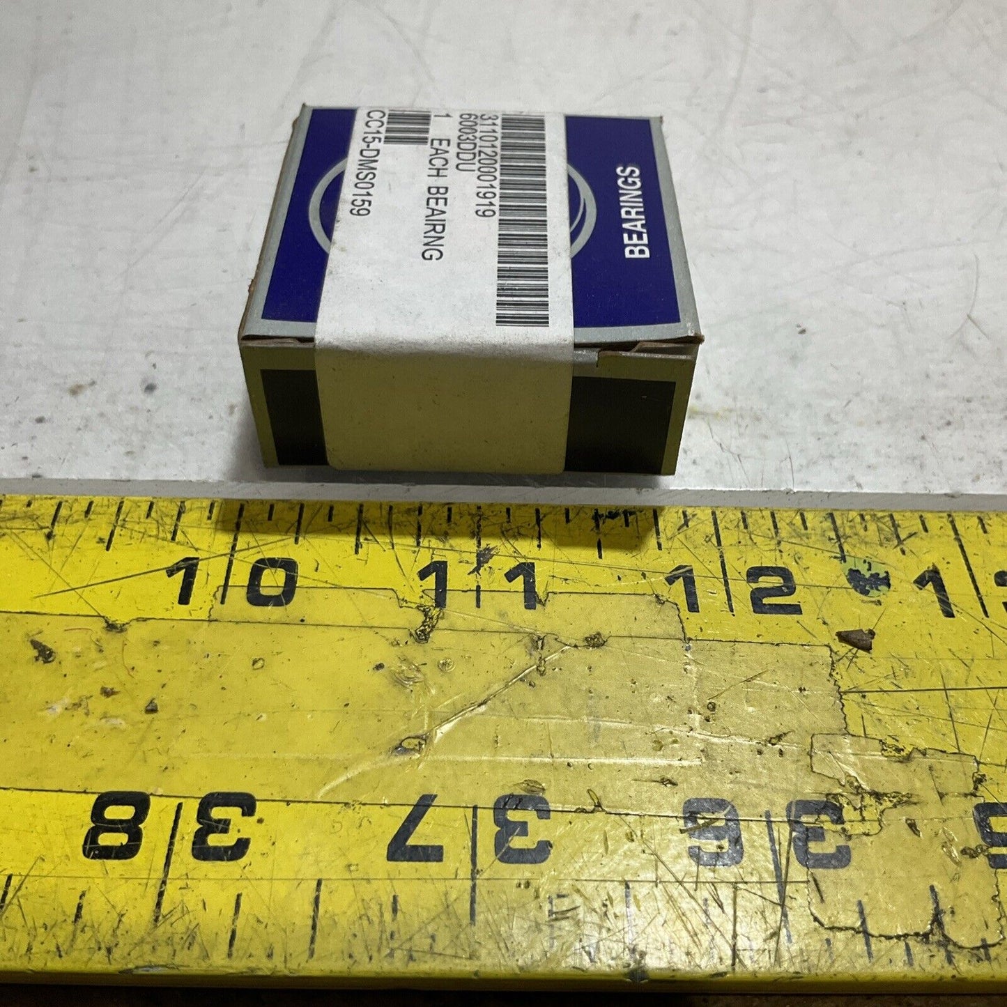 NSK 6003DDUC3 DEEP GROOVE BEARINGS LOT OF 4 U3S