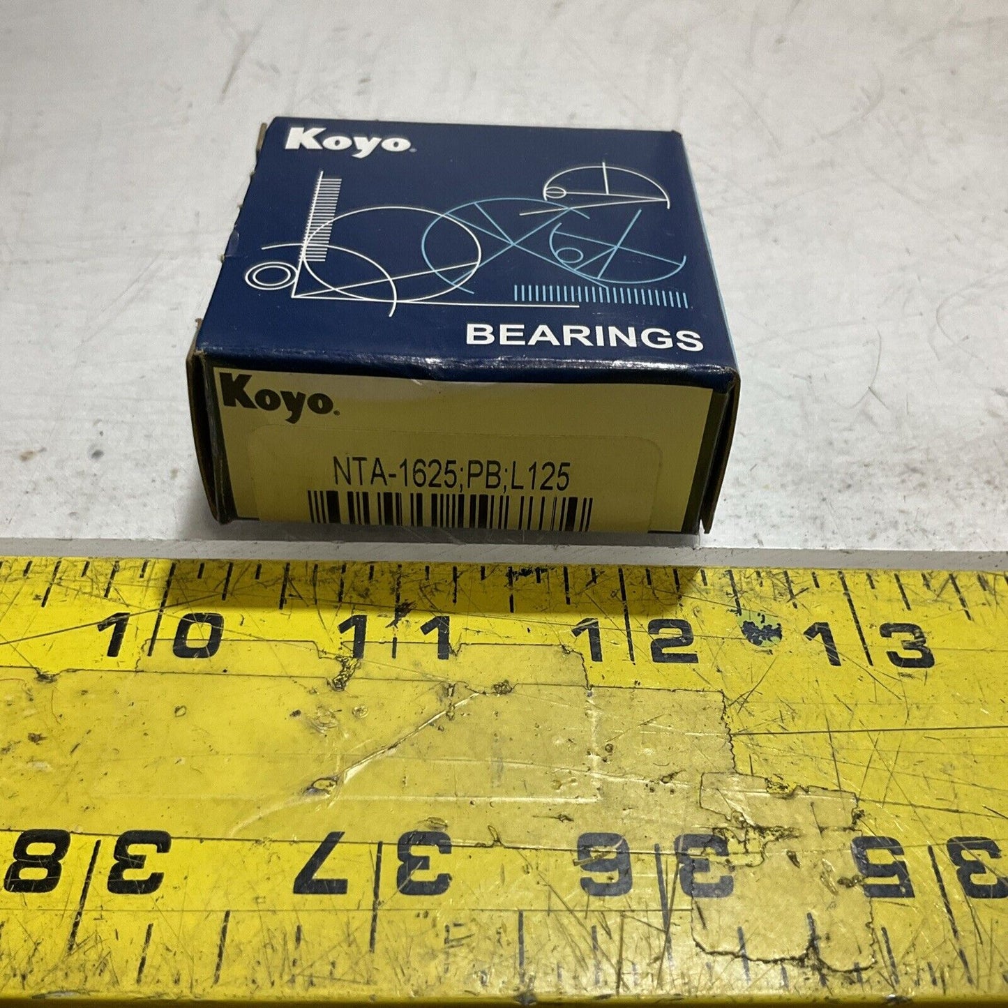 KOYO NTA-1625;PBL;L125 NEEDLE ROLLER THRUST BEARING LOT 4 U3S
