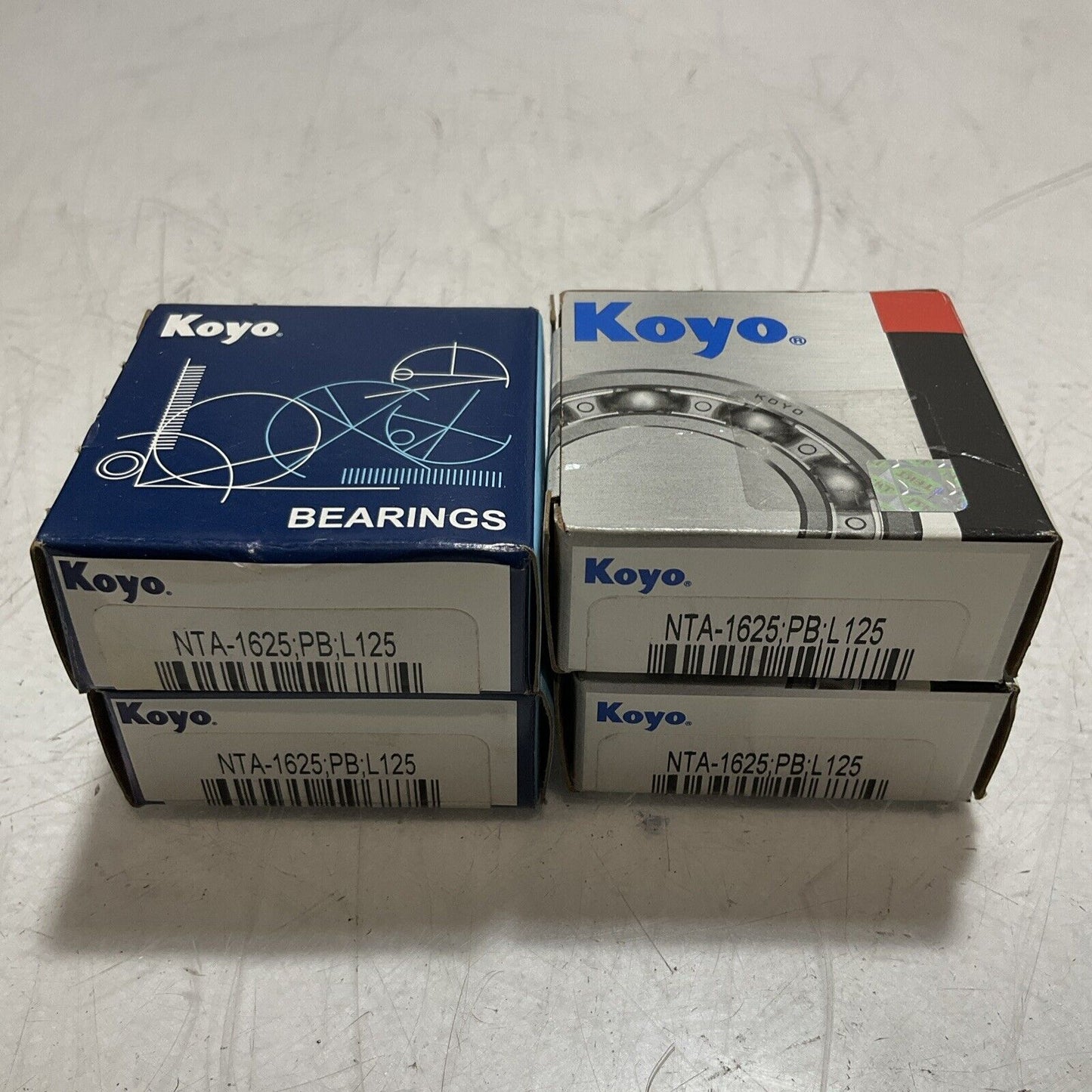 KOYO NTA-1625;PBL;L125 NEEDLE ROLLER THRUST BEARING LOT 4 U3S