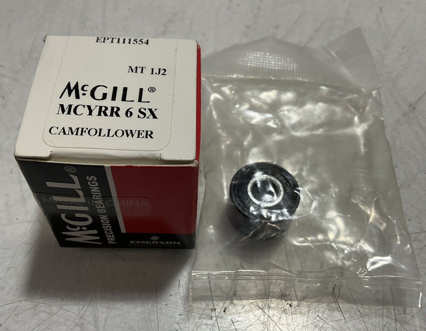 MCGILL MCYRR6SX SEALED YOKE ROLLERS BEARINGS U3S