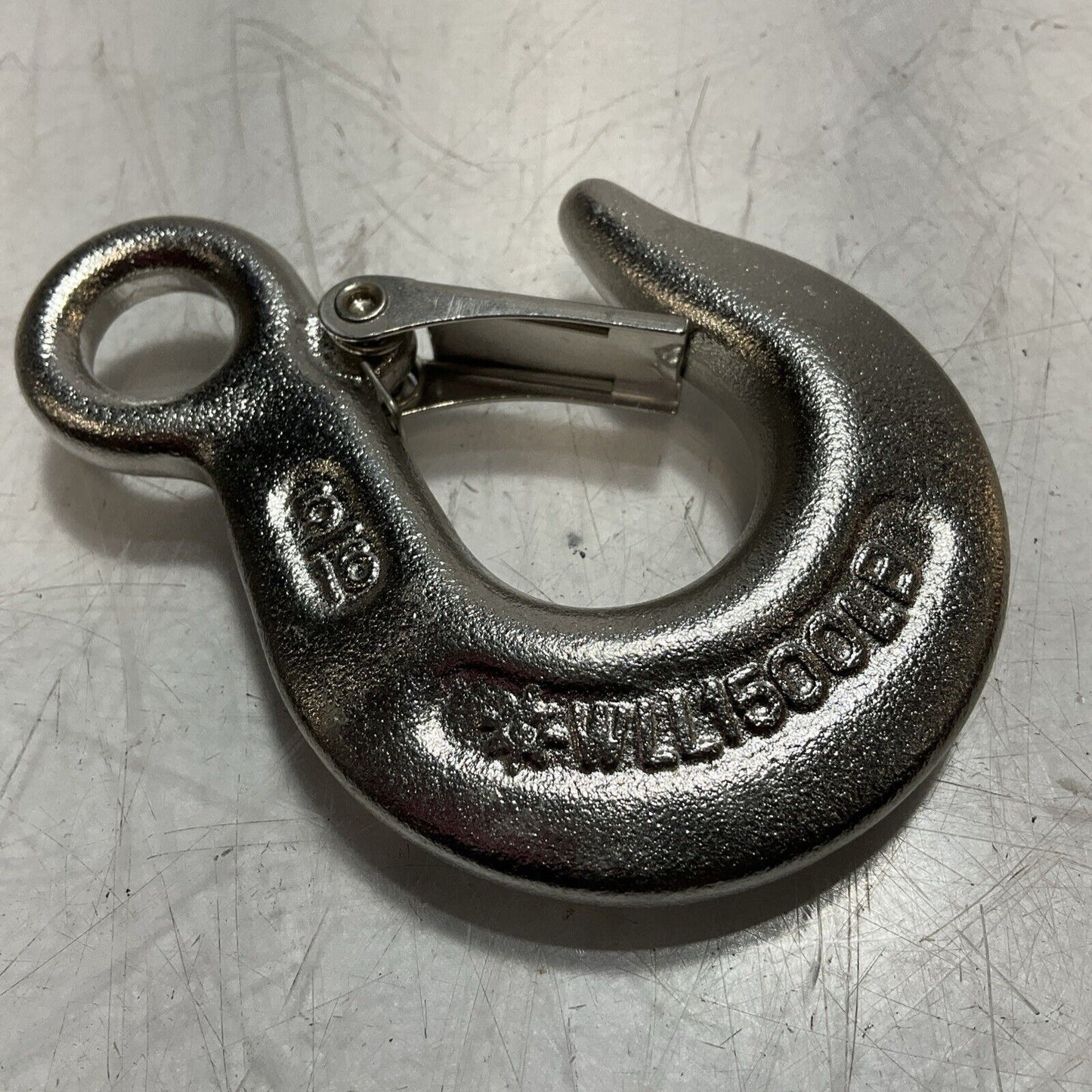 FORGED 316 EYE SLIP HOOK SIZE 5/16 LOT OF 3 U3S