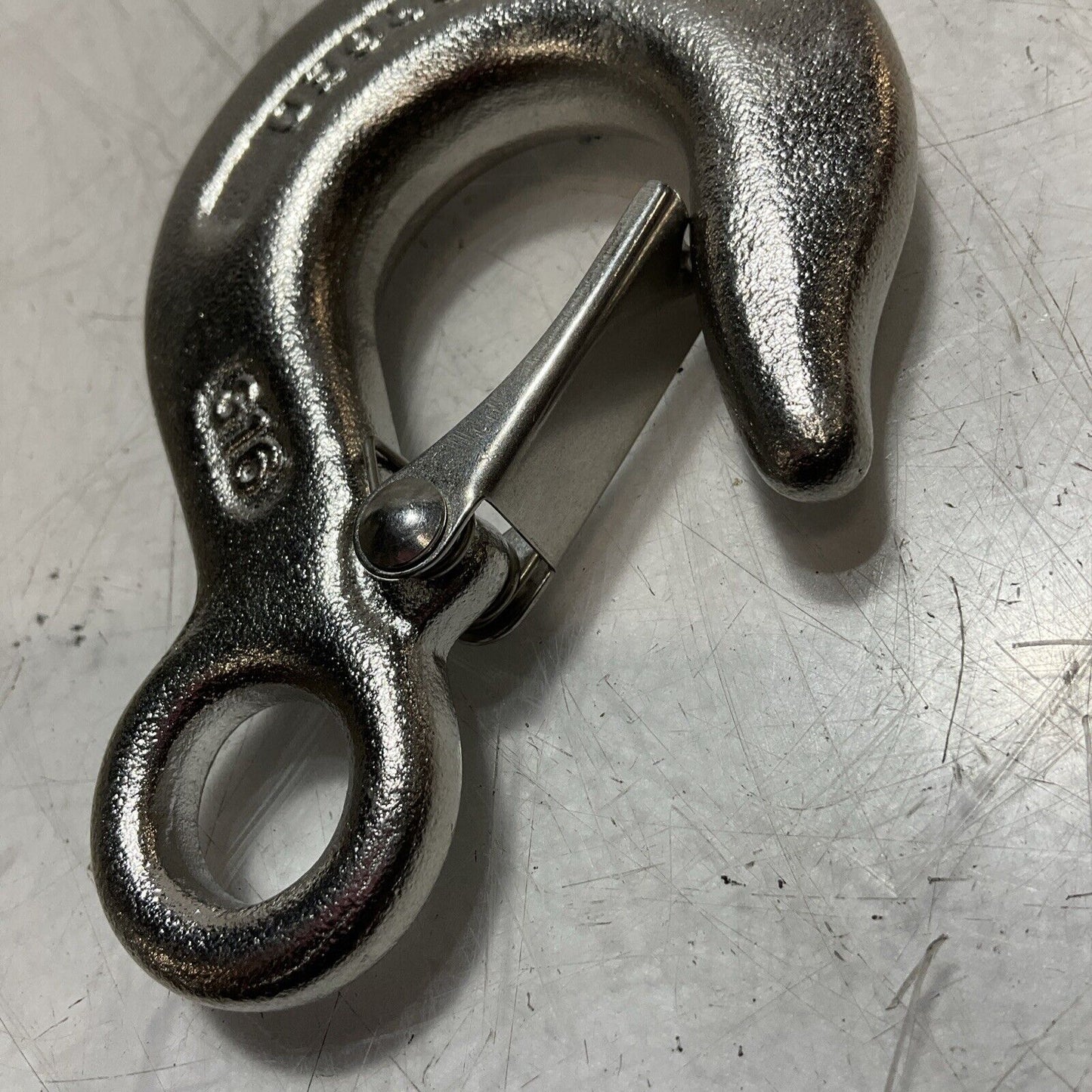 FORGED 316 EYE SLIP HOOK SIZE 5/16 LOT OF 3 U3S