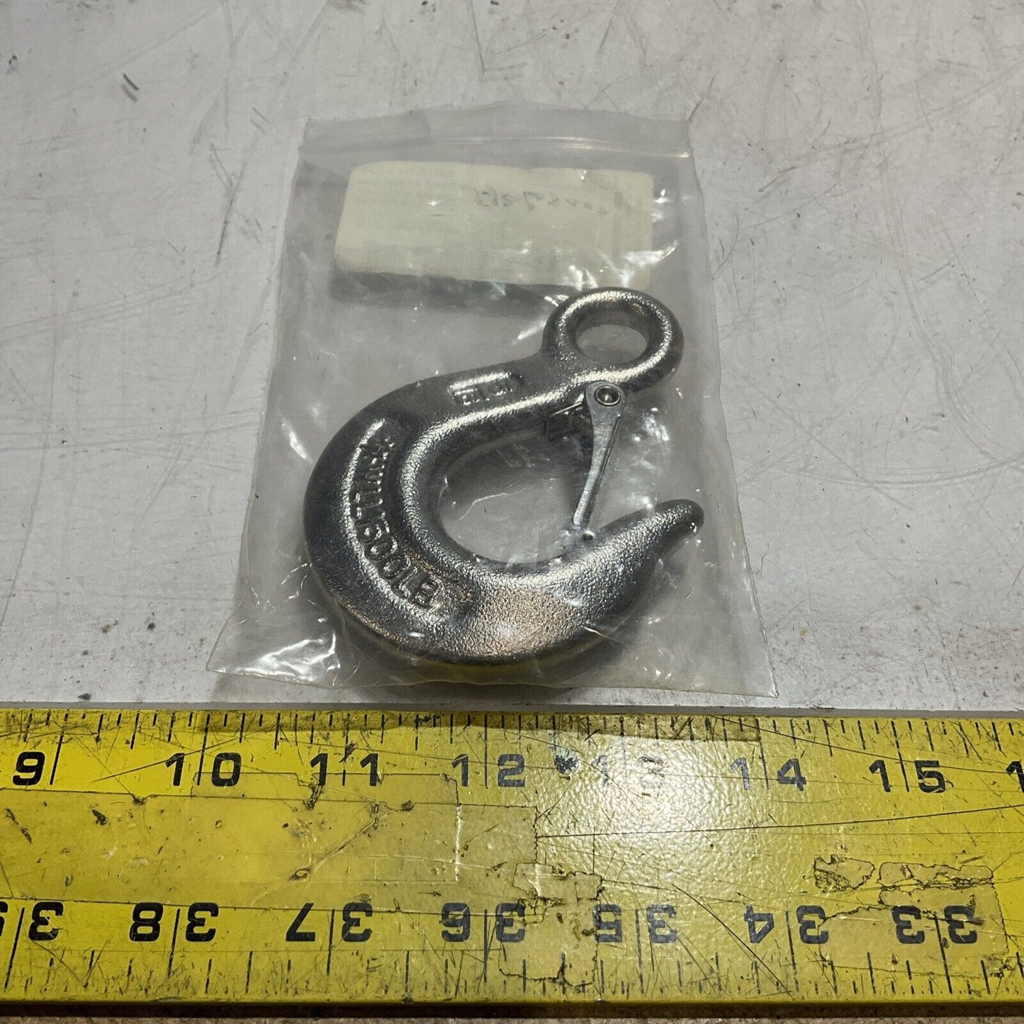 FORGED 316 EYE SLIP HOOK SIZE 5/16 LOT OF 3 U3S