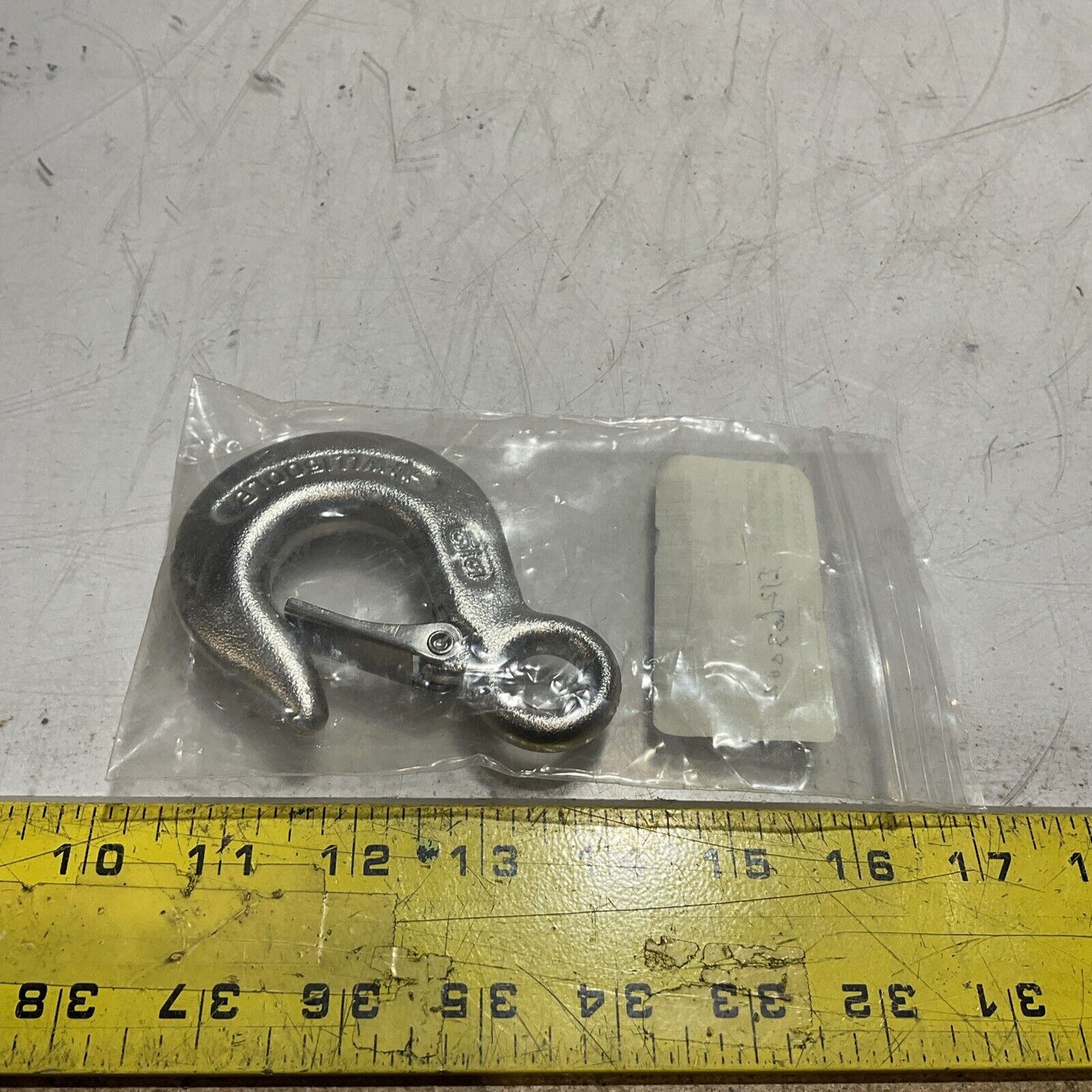 FORGED 316 EYE SLIP HOOK SIZE 5/16 LOT OF 3 U3S