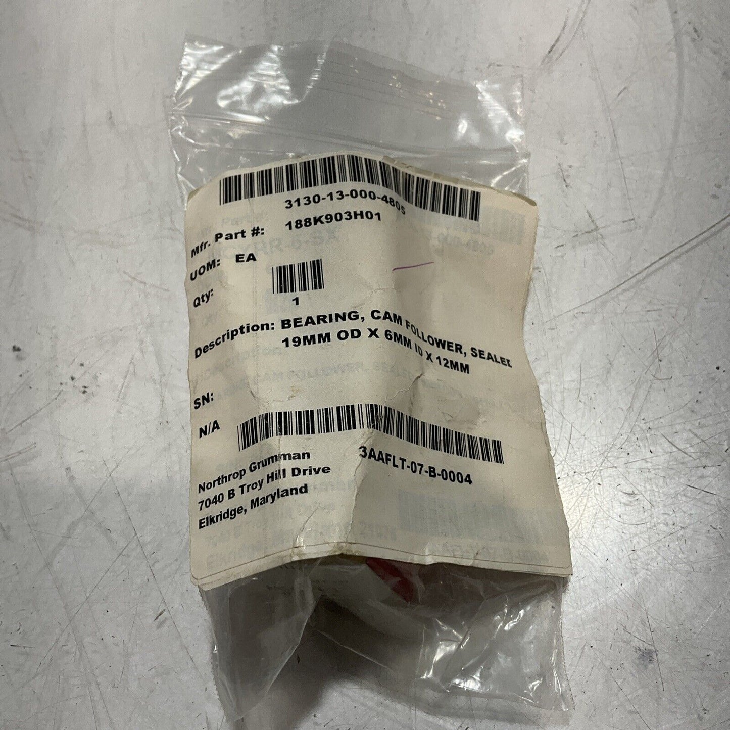 MCGILL MCYRR6SX SEALED YOKE ROLLERS BEARINGS U3S