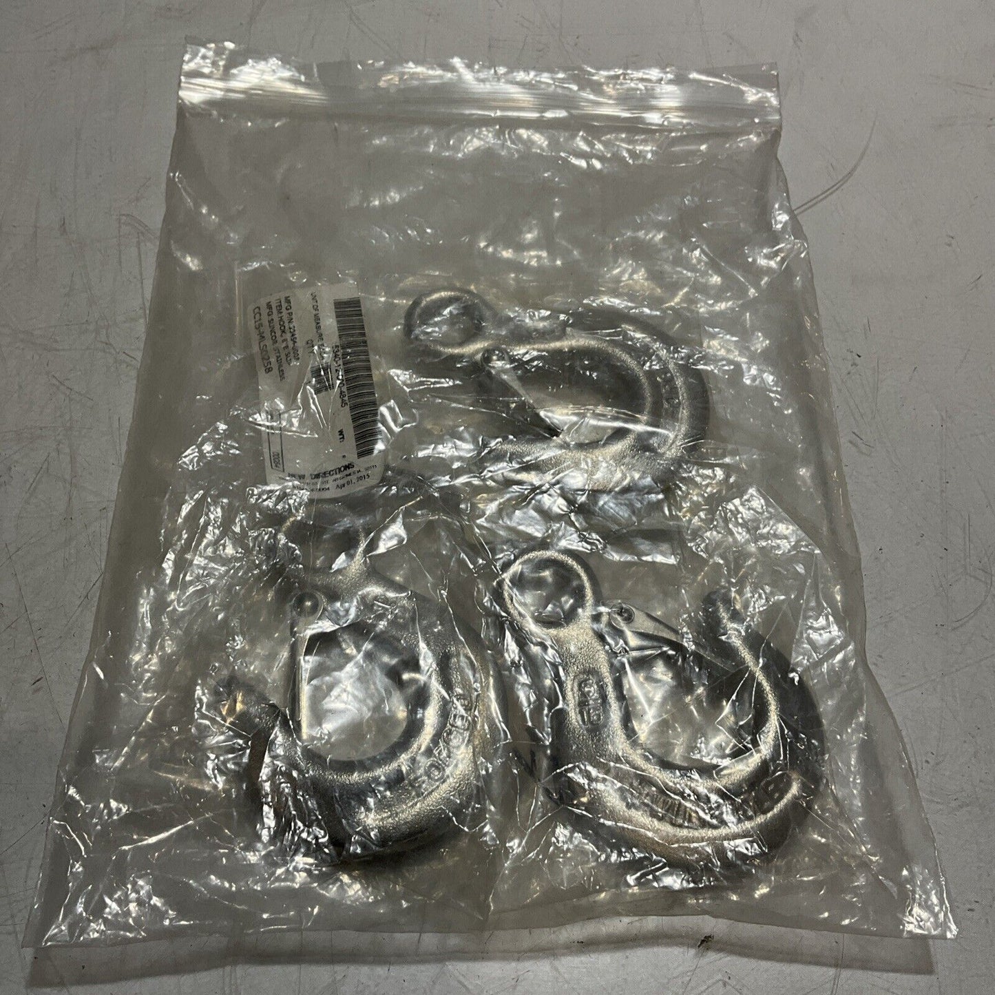 FORGED 316 EYE SLIP HOOK SIZE 5/16 LOT OF 3 U3S