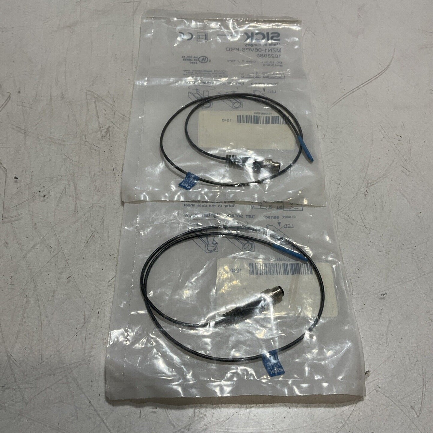 SICK MZN1-06VPS-KRD MAGNETIC SENSOR LOT OF 2 U3S