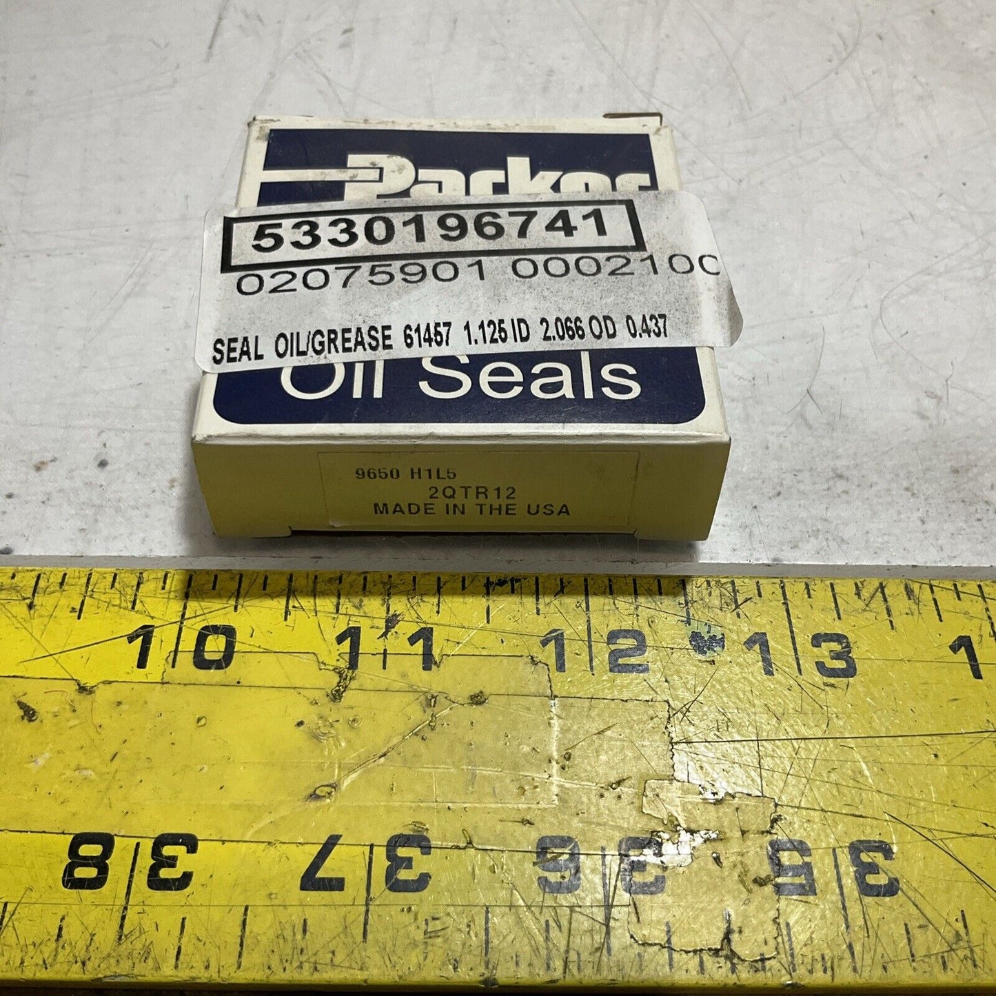 PARKER 2QTR12 CLIPPER OIL SEALS LOT OF 4 U3S