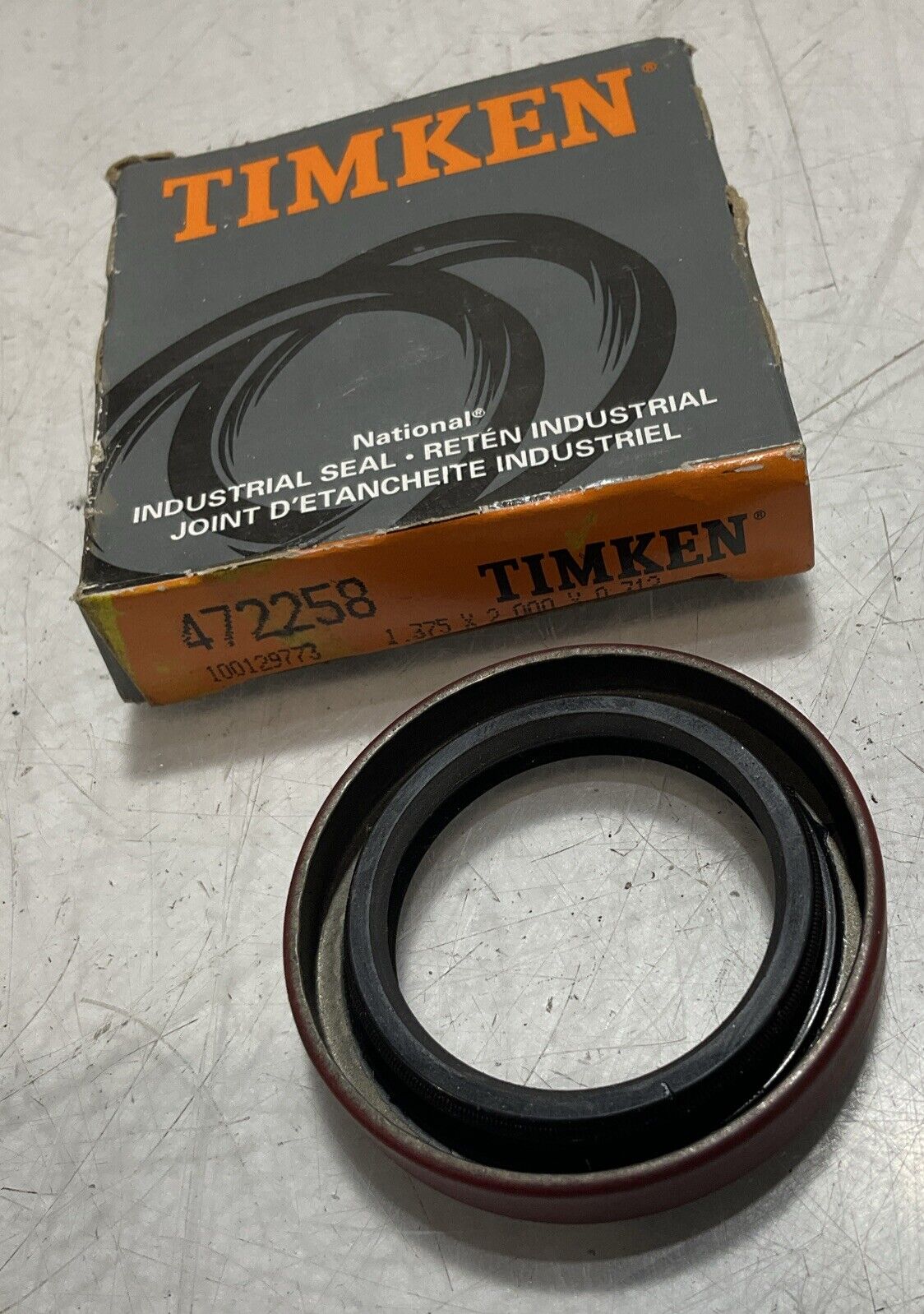 TIMKEN 472258 INDUSTRIAL AUTOMOTIVE OIL SEAL LOT OF 2 U3S