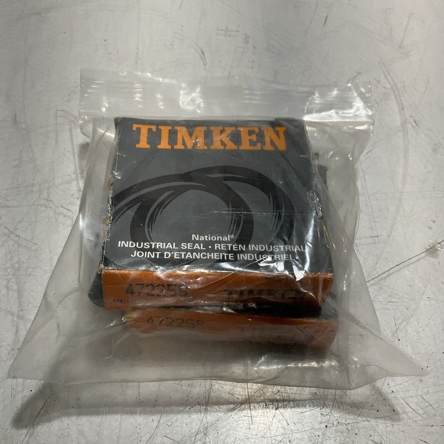 TIMKEN 472258 INDUSTRIAL AUTOMOTIVE OIL SEAL LOT OF 2 U3S