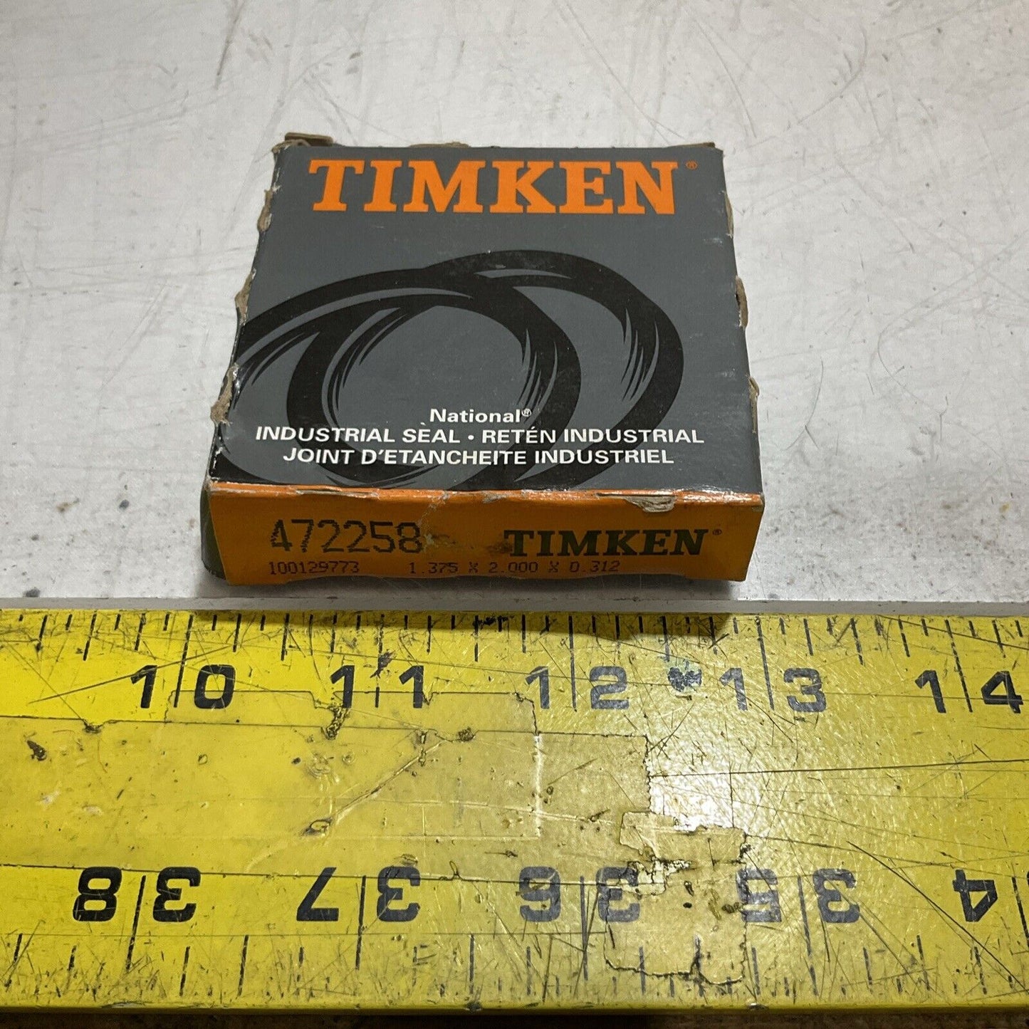 TIMKEN 472258 DIFFERENTIAL PINION OIL SEAL LOT OF 2 U3S