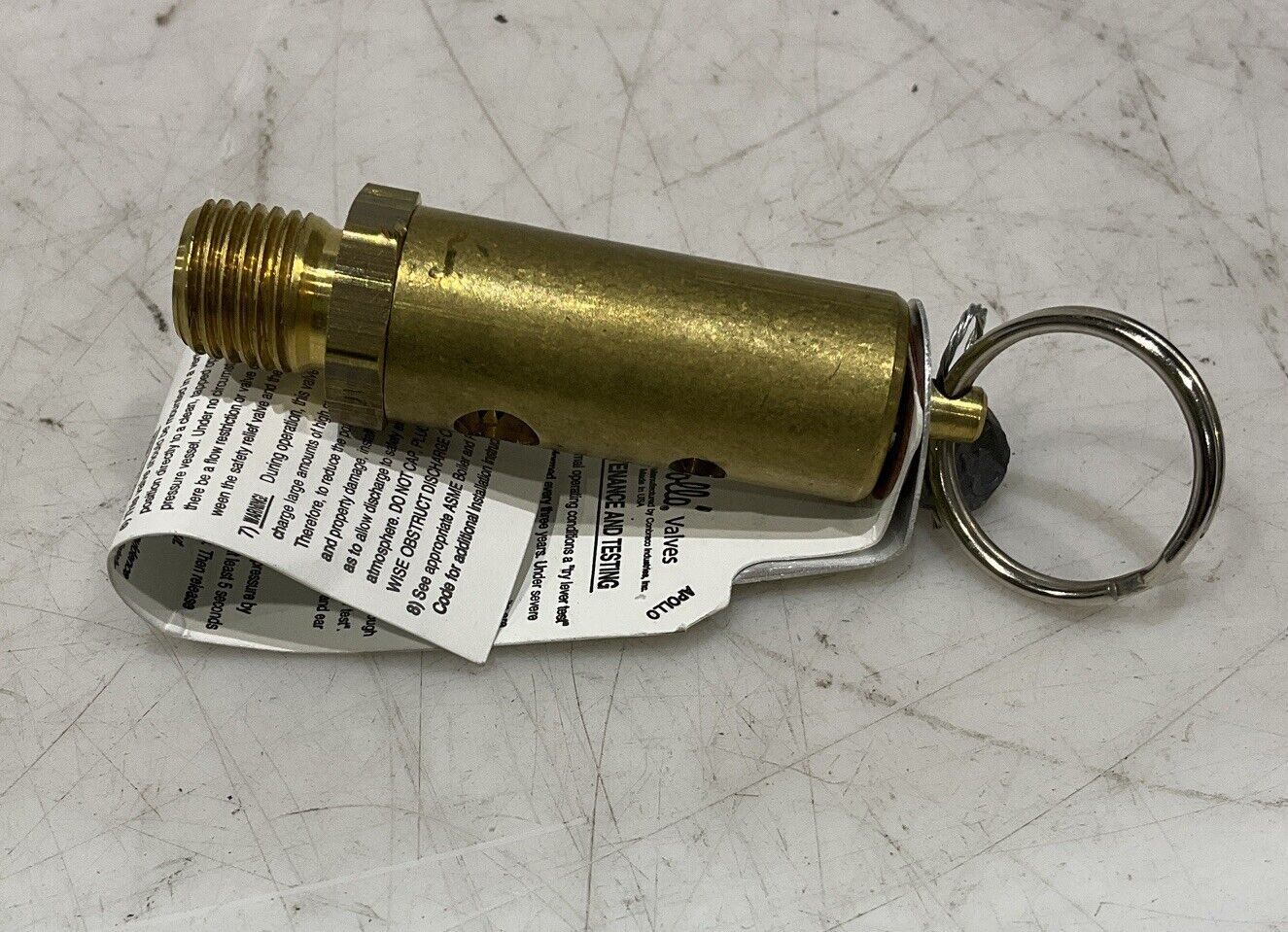 APOLLO RVA5 15-112 1/4 NPT RELIEF VALVE U3S