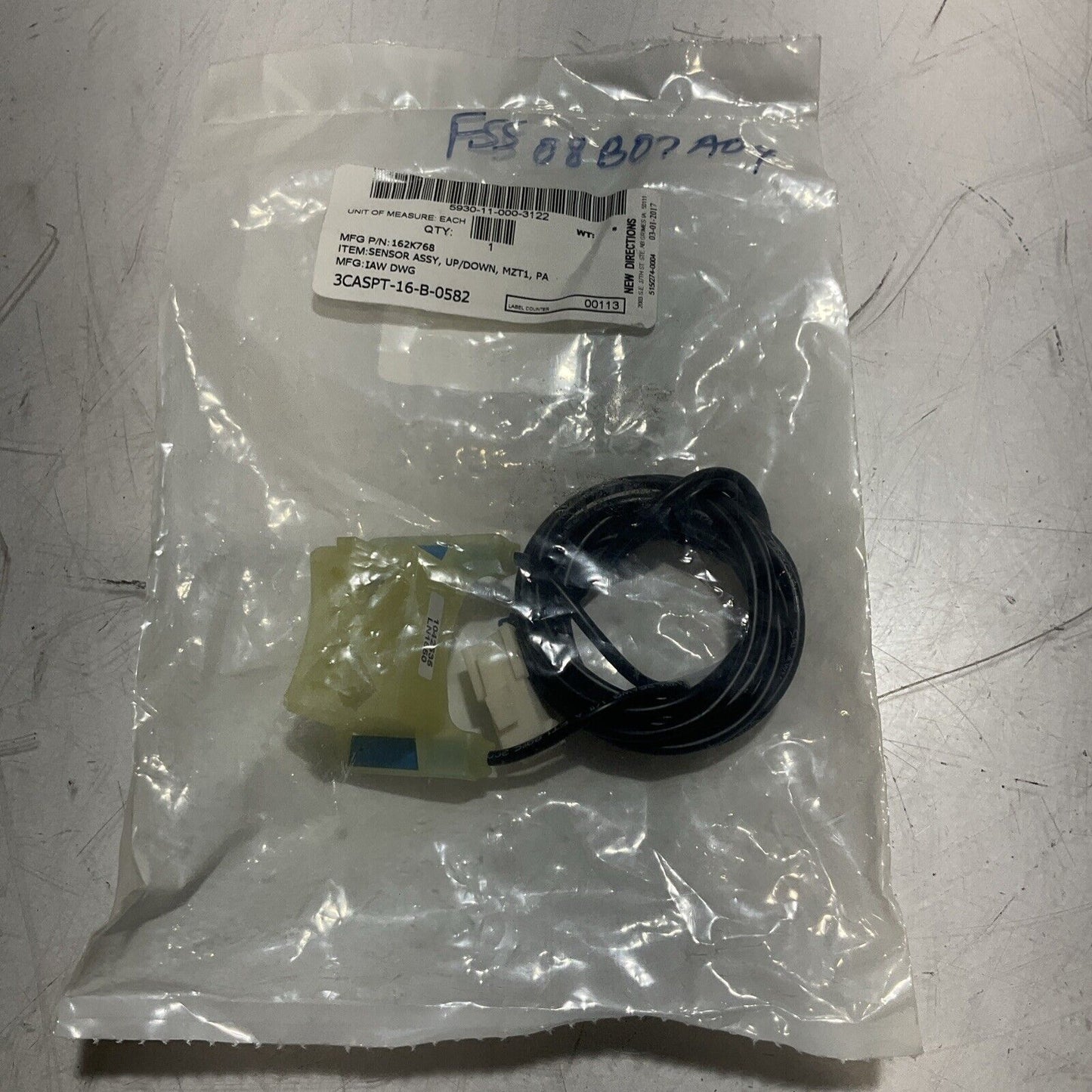 SICK 1042535 SENSOR ASSEMBLY UP/DOWN MZT1 U3S