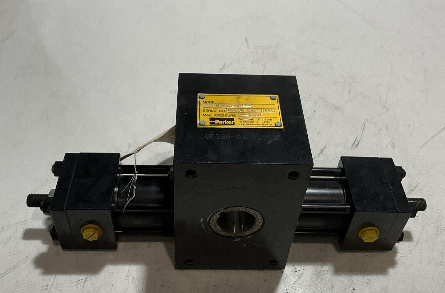 PARKER HTR5-0903C-AA11-C 3000PSI PNEUMATIC DIVISION ACTUATOR ROTARY D3M
