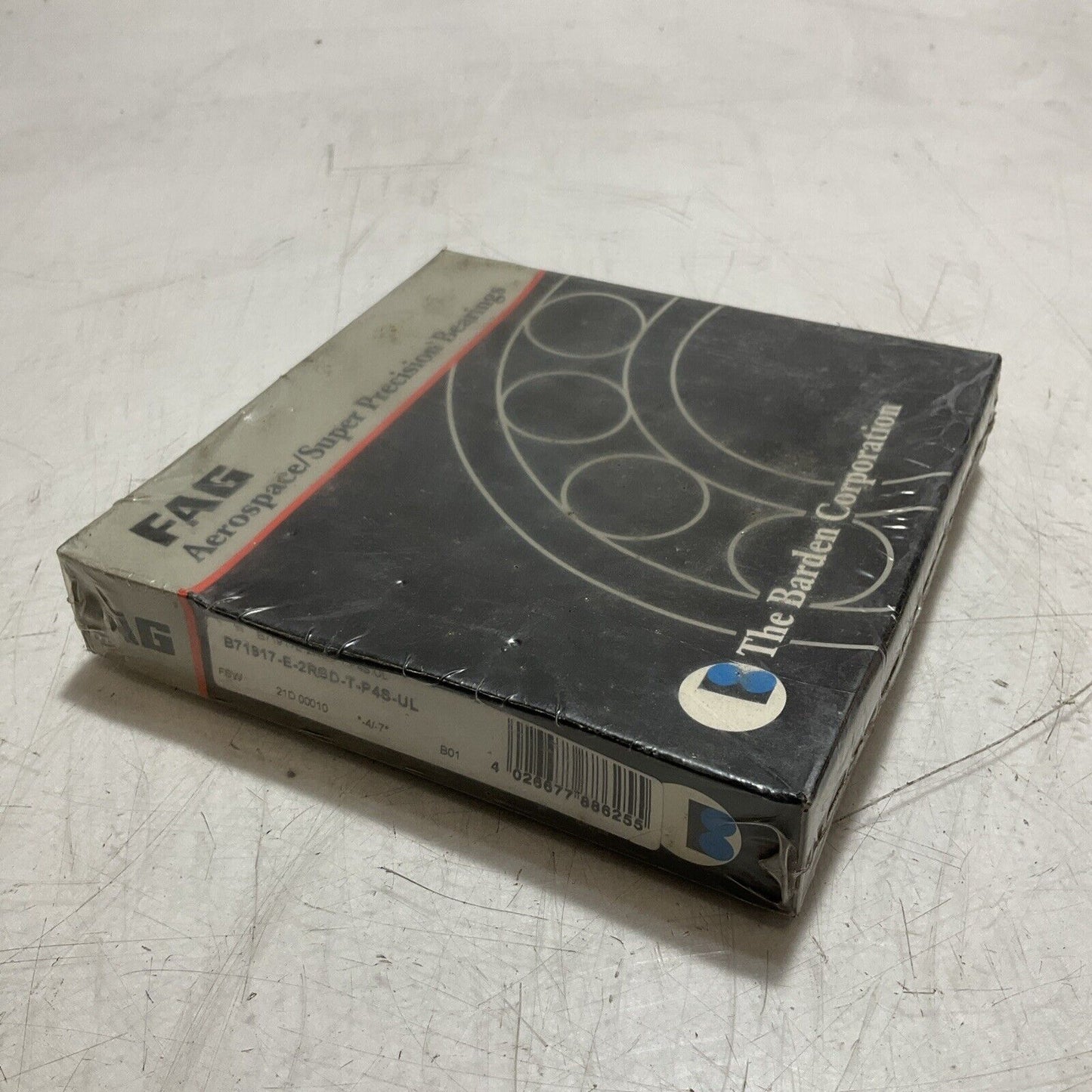 FAG B71917-E-2RSD-T-P4S-UL AEROSPACE/SUPER PRECISION BEARING SINGLE ROW N3M