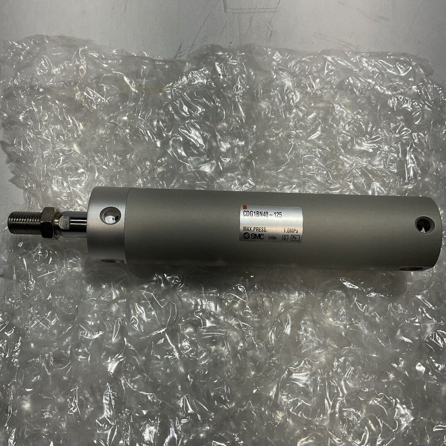 SMC CDG1BN40-125 CYLINDER ASSEMBLY MAX PRESS U3S