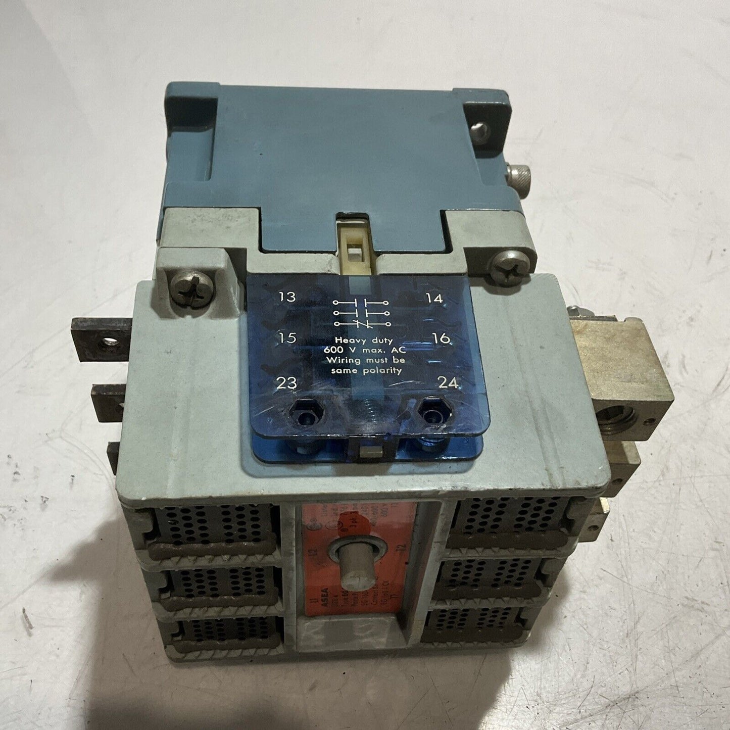 ASEA EG160-1-UL CONTRACTOR SIZE 4 600V AC MAX