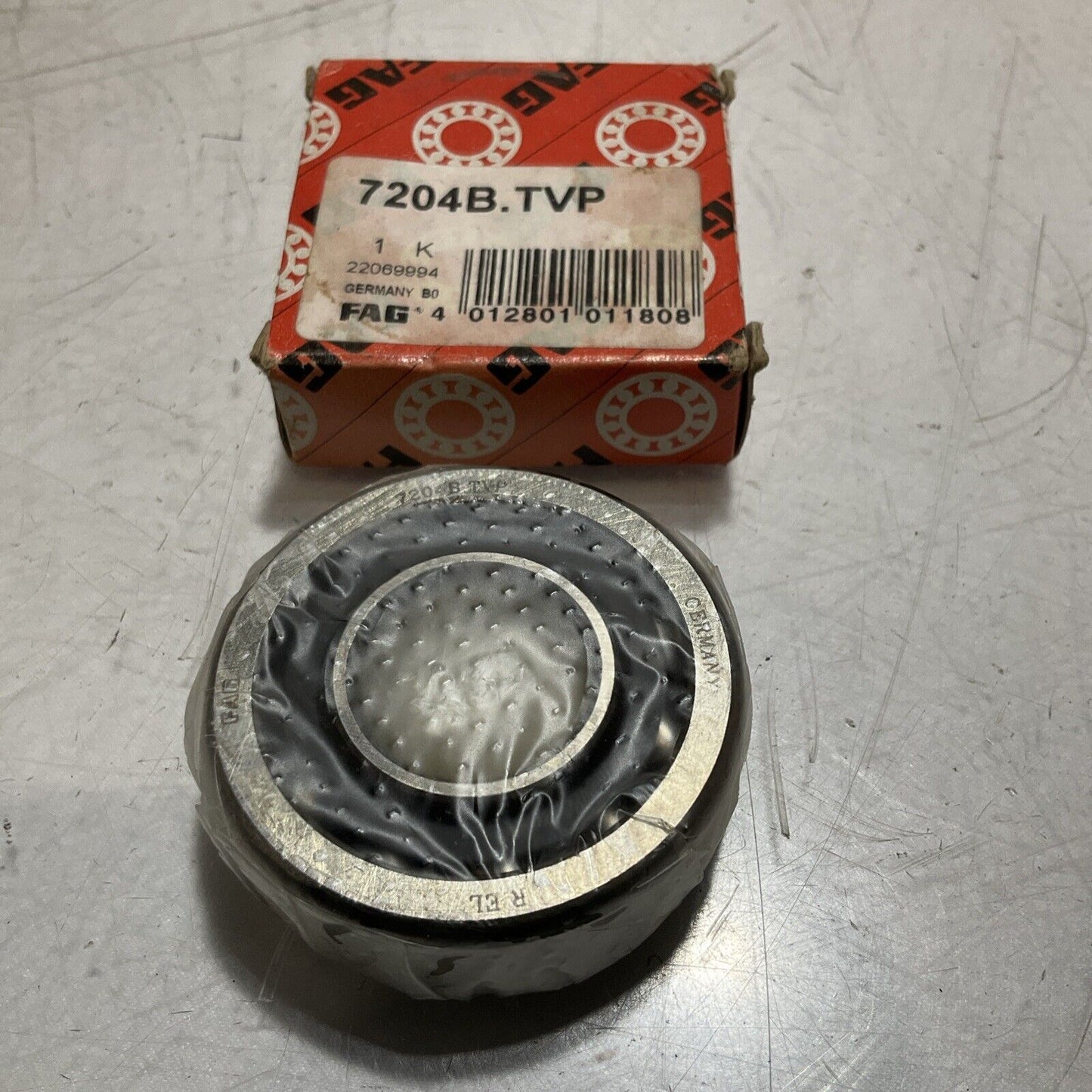 FAG 7204B.TVP ANGULAR CONTACT BEARINGS LOT OF 3 U3S