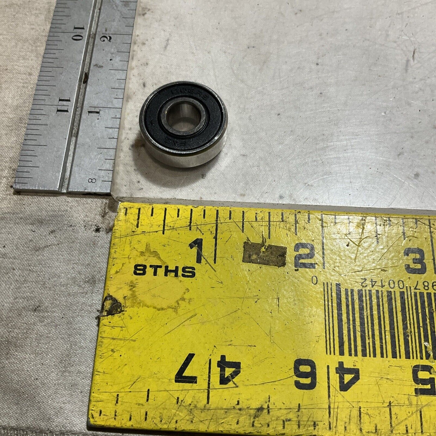 FAG 608-2RSR-HLN DEEP GROOVE BALL BEARING SINGLE ROW LOT OF 3 U3S