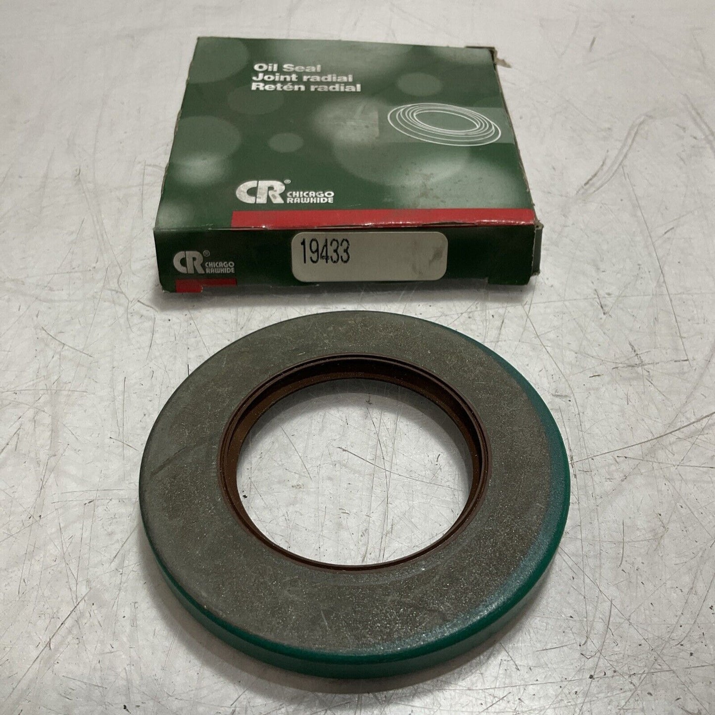 CR CHICAGO RAWHIDE 19433 DOUBLE LIP OIL SEAL BEARING LOT OF 3 U3S