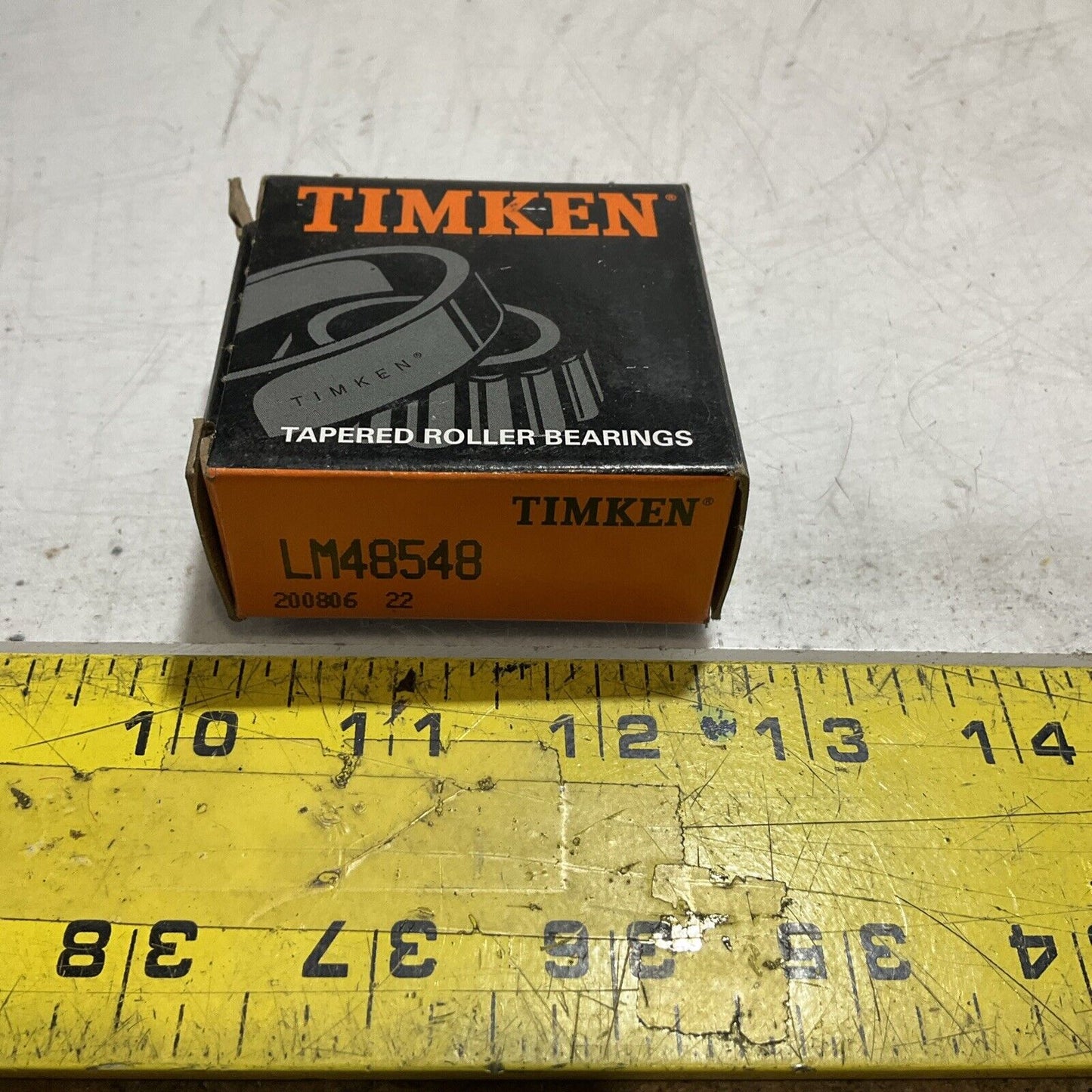 TIMKEN LM48548 TAPERED ROLLER BEARINGS LOT OF 2 U3S