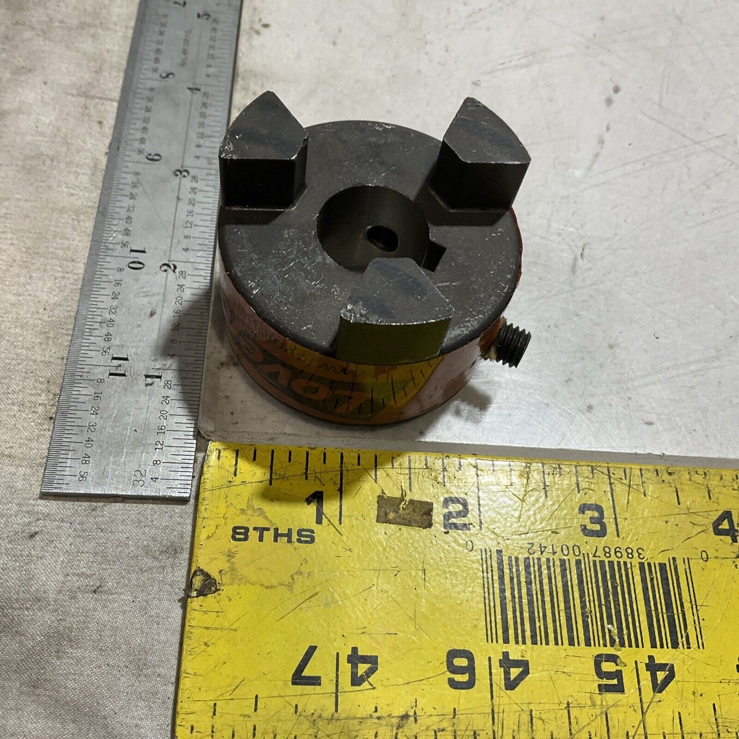 LOVEJOY L-095 JAW COUPLING HALF LOT OF 3 U3S