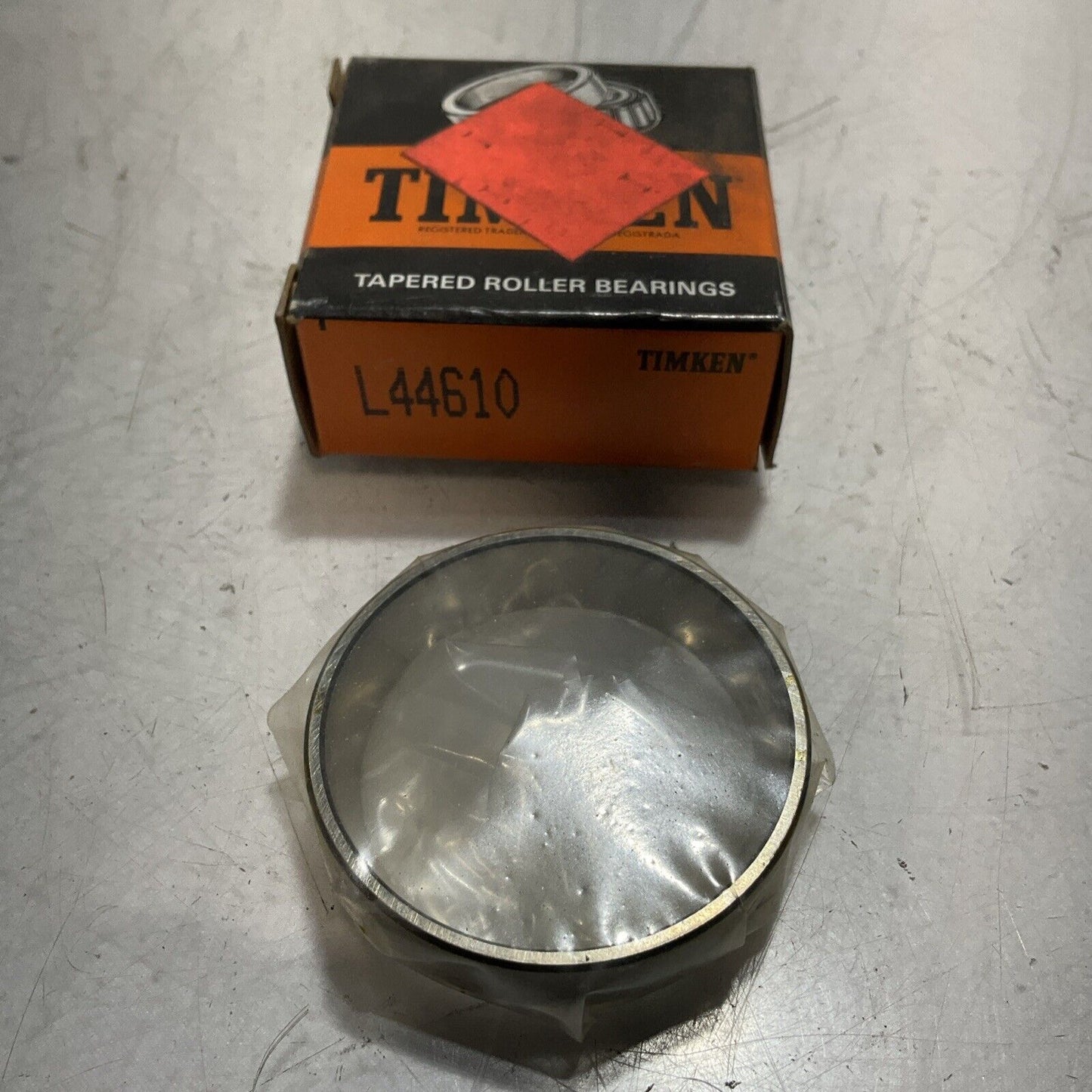 TIMKEN L44610 TAPERED ROLLER BEARINGS- SINGLE CUP LOT OF 2 U3S