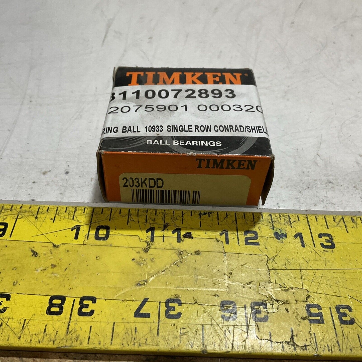 TIMKEN 203KDD DEEP GROOVE BALL. BEARINGS LOT OF 5 U3S